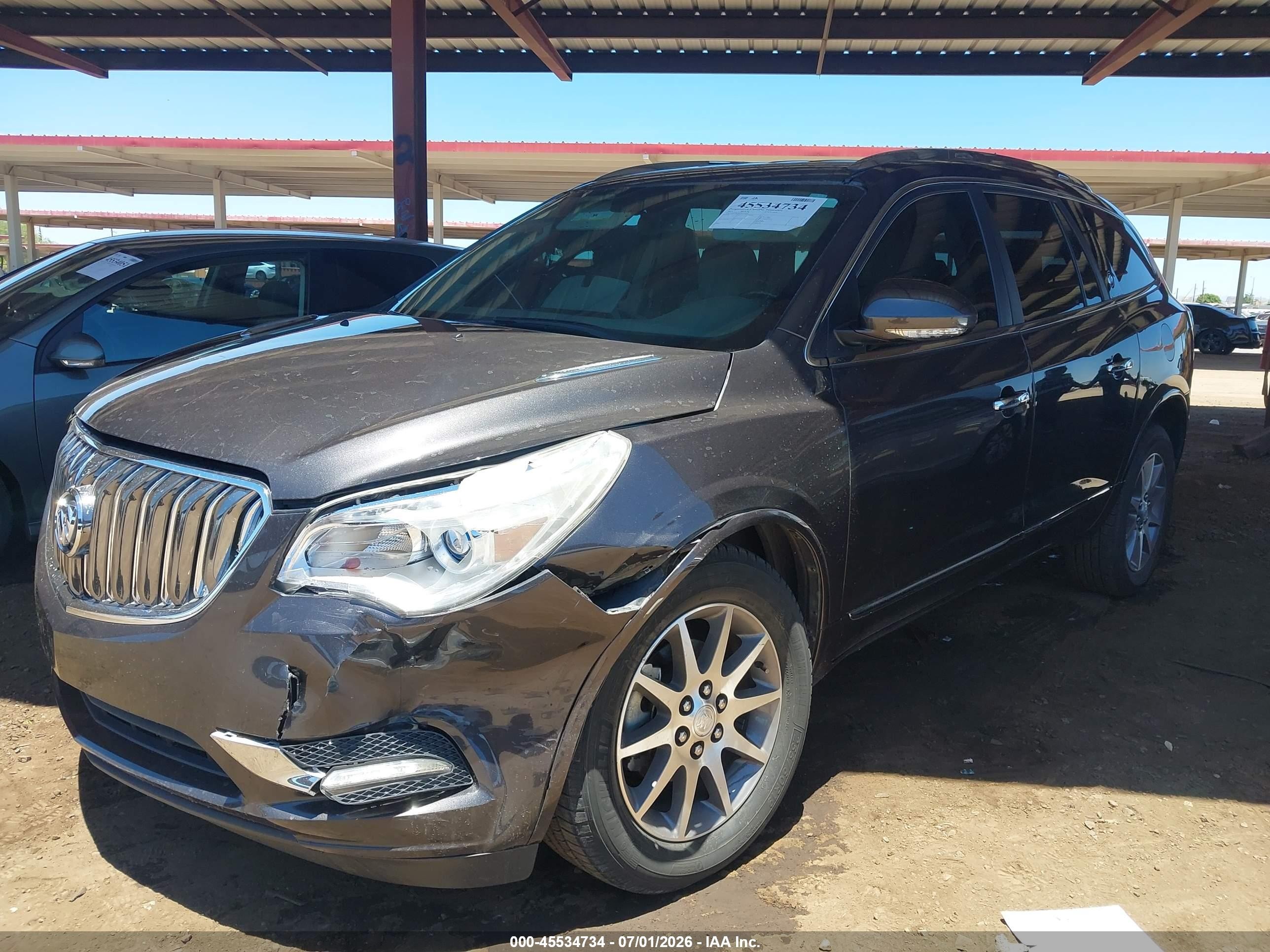 2015 Buick Enclave Leather Black vin: 5GAKRBKD4FJ120592