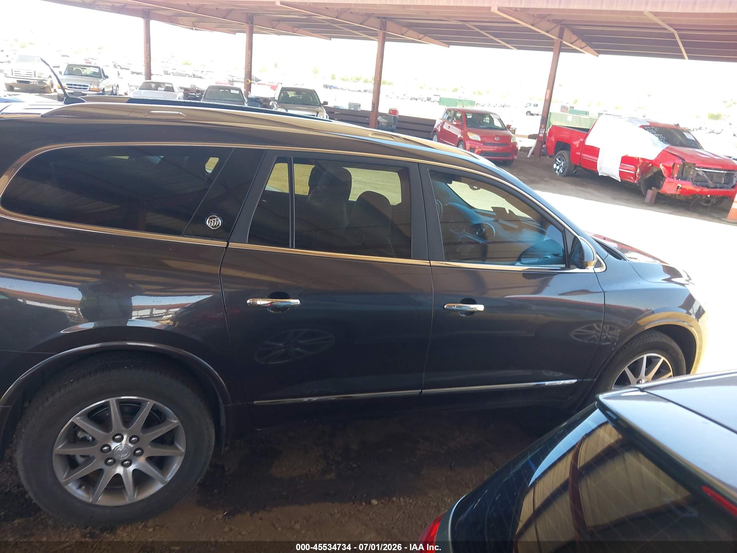 2015 Buick Enclave Leather Black vin: 5GAKRBKD4FJ120592