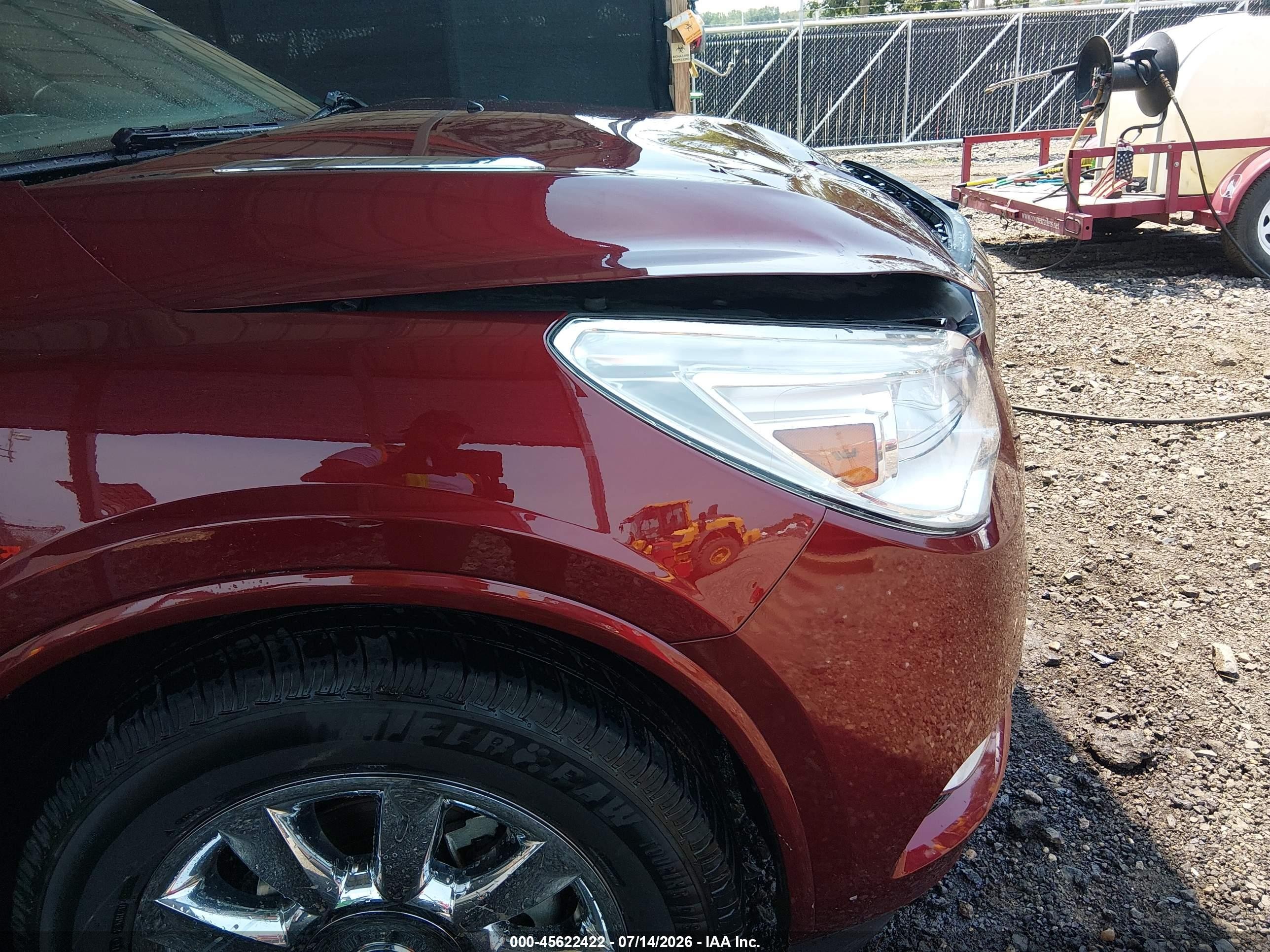 2015 Buick Enclave Leather Burgundy vin: 5GAKRBKD4FJ161174