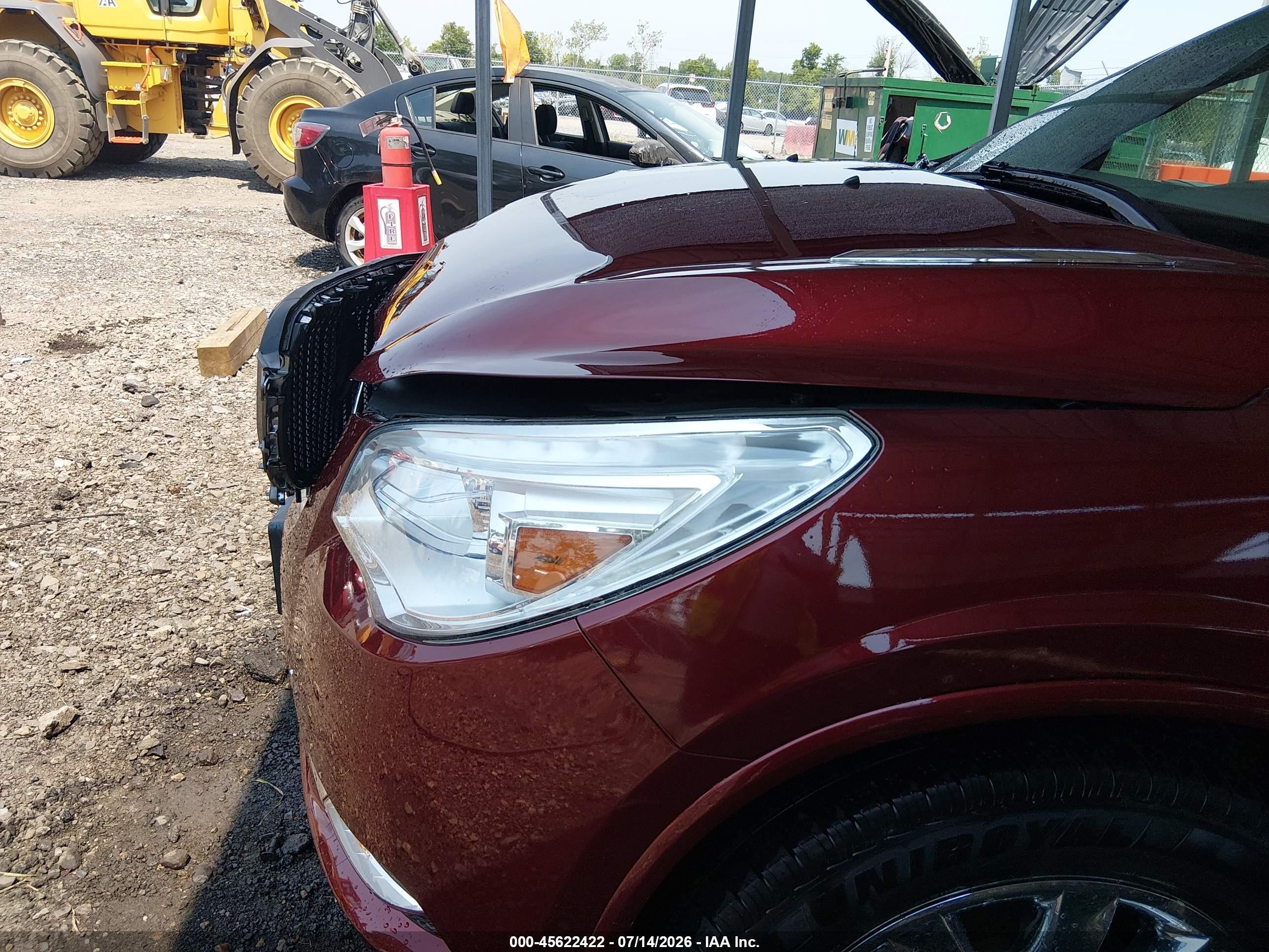 2015 Buick Enclave Leather Burgundy vin: 5GAKRBKD4FJ161174