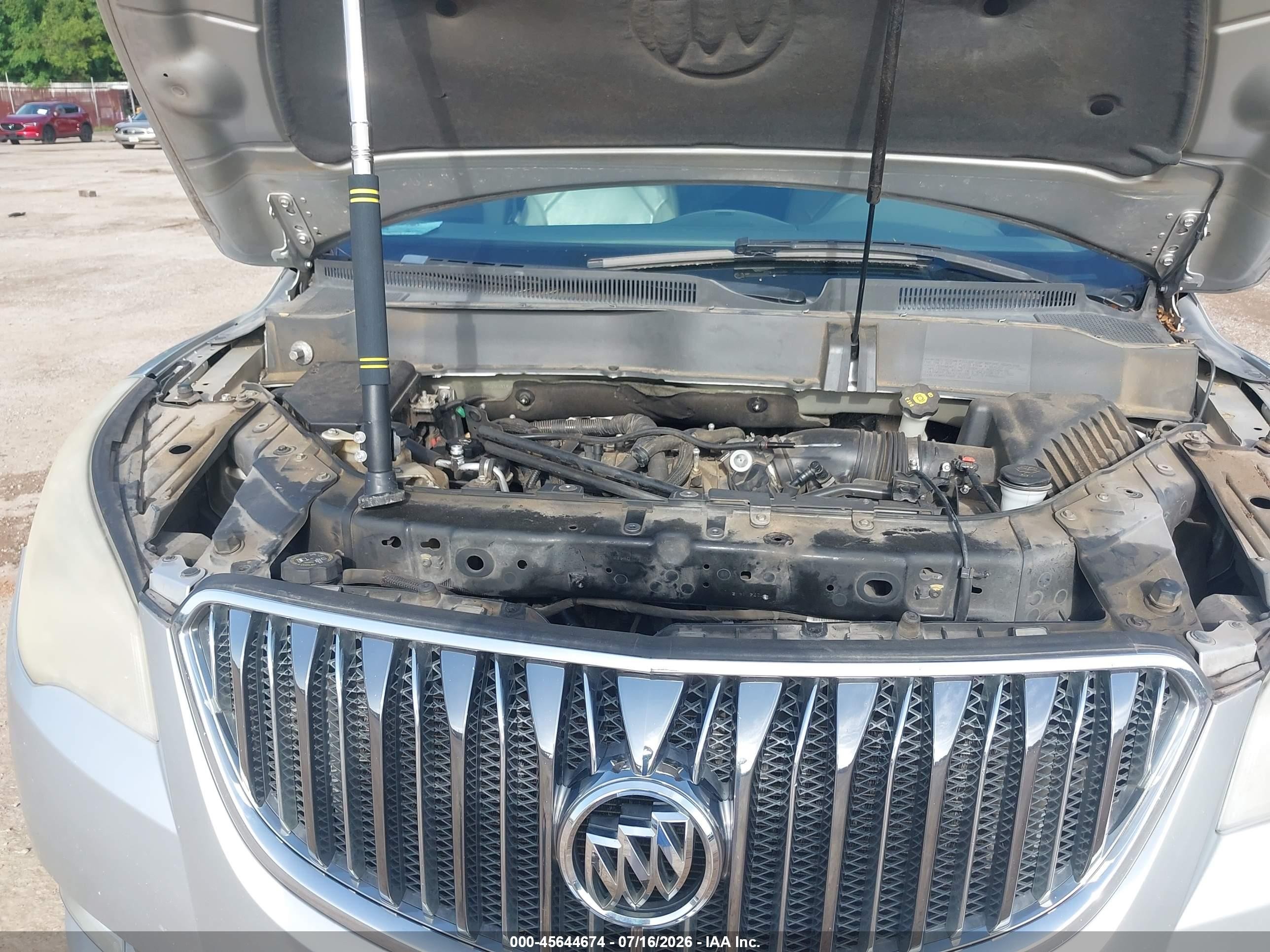2015 Buick Enclave Leather Silver vin: 5GAKRBKD4FJ230543