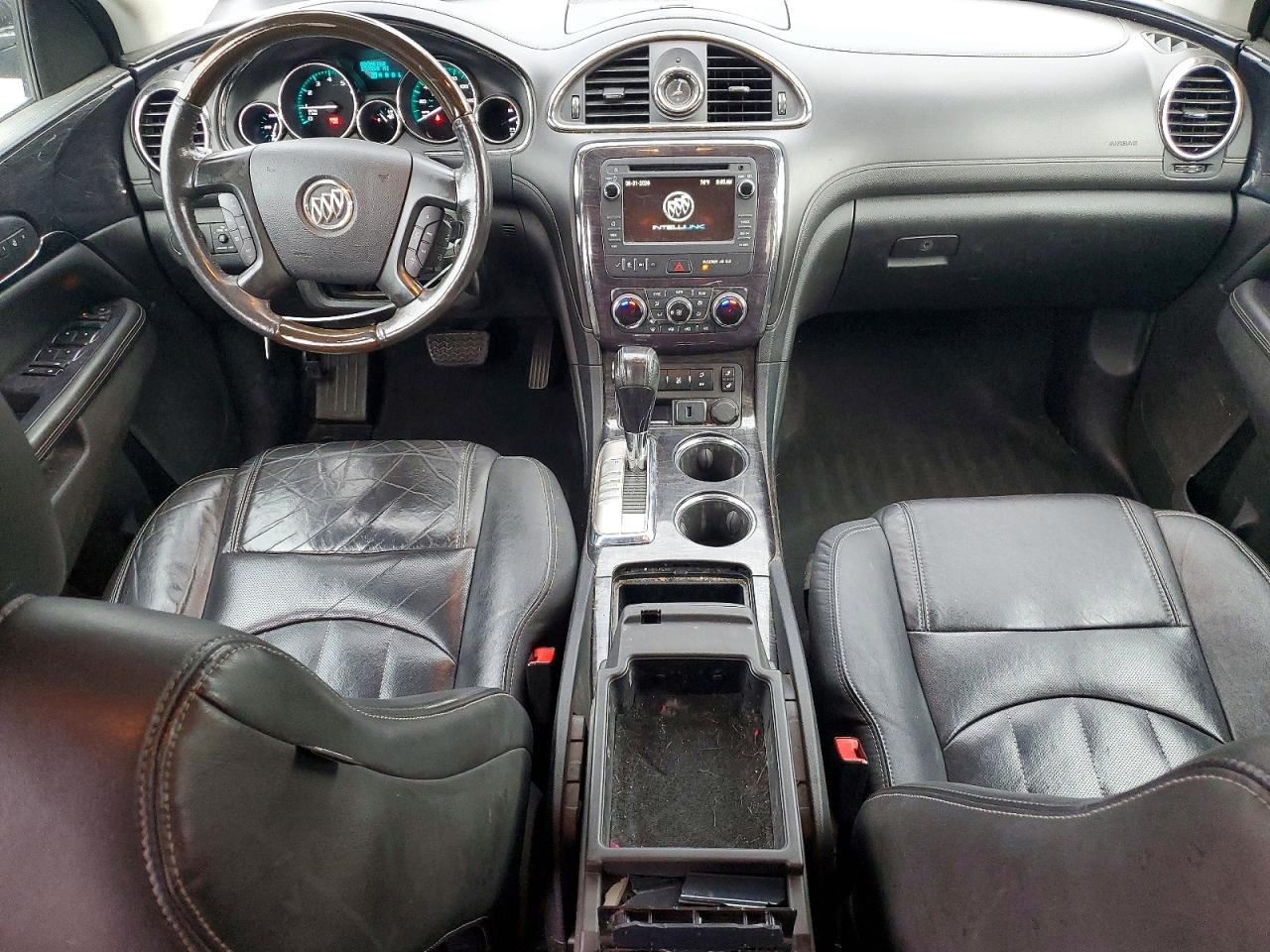 2015 Buick Enclave Black vin: 5GAKRBKD4FJ342369