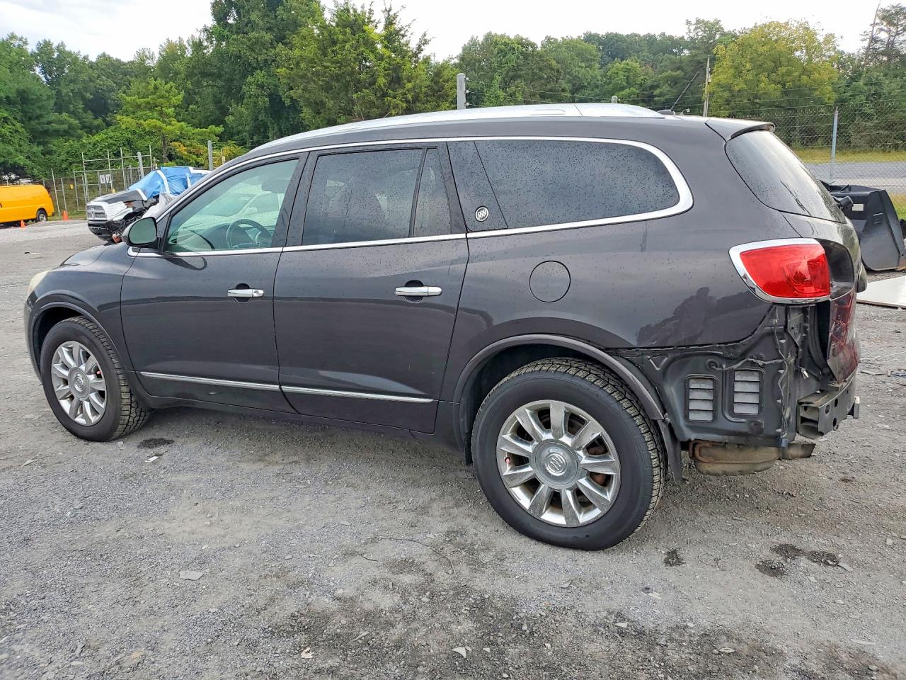 2015 Buick Enclave Black vin: 5GAKRBKD4FJ342369