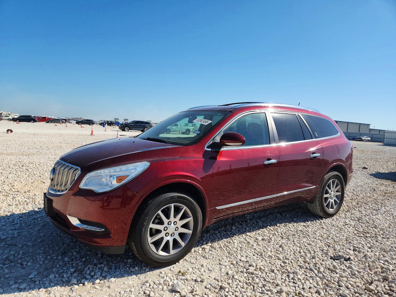 2017 Buick Enclave Burgundy vin: 5GAKRBKD4HJ109465