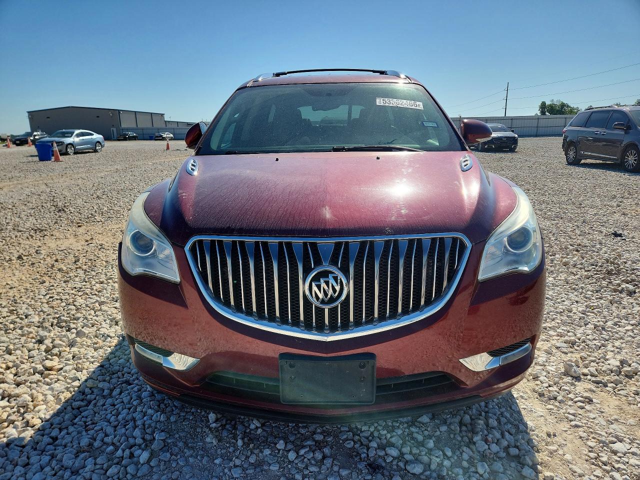 2017 Buick Enclave Burgundy vin: 5GAKRBKD4HJ109465