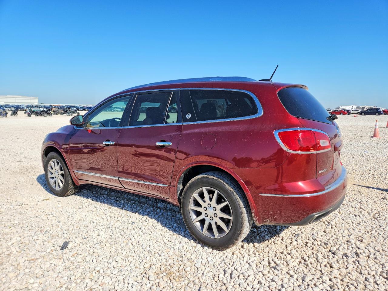 2017 Buick Enclave Burgundy vin: 5GAKRBKD4HJ109465