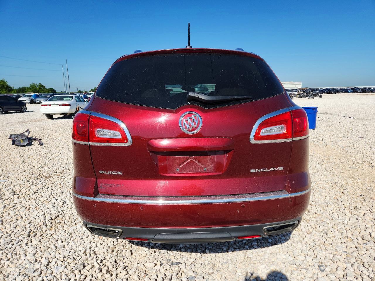 2017 Buick Enclave Burgundy vin: 5GAKRBKD4HJ109465