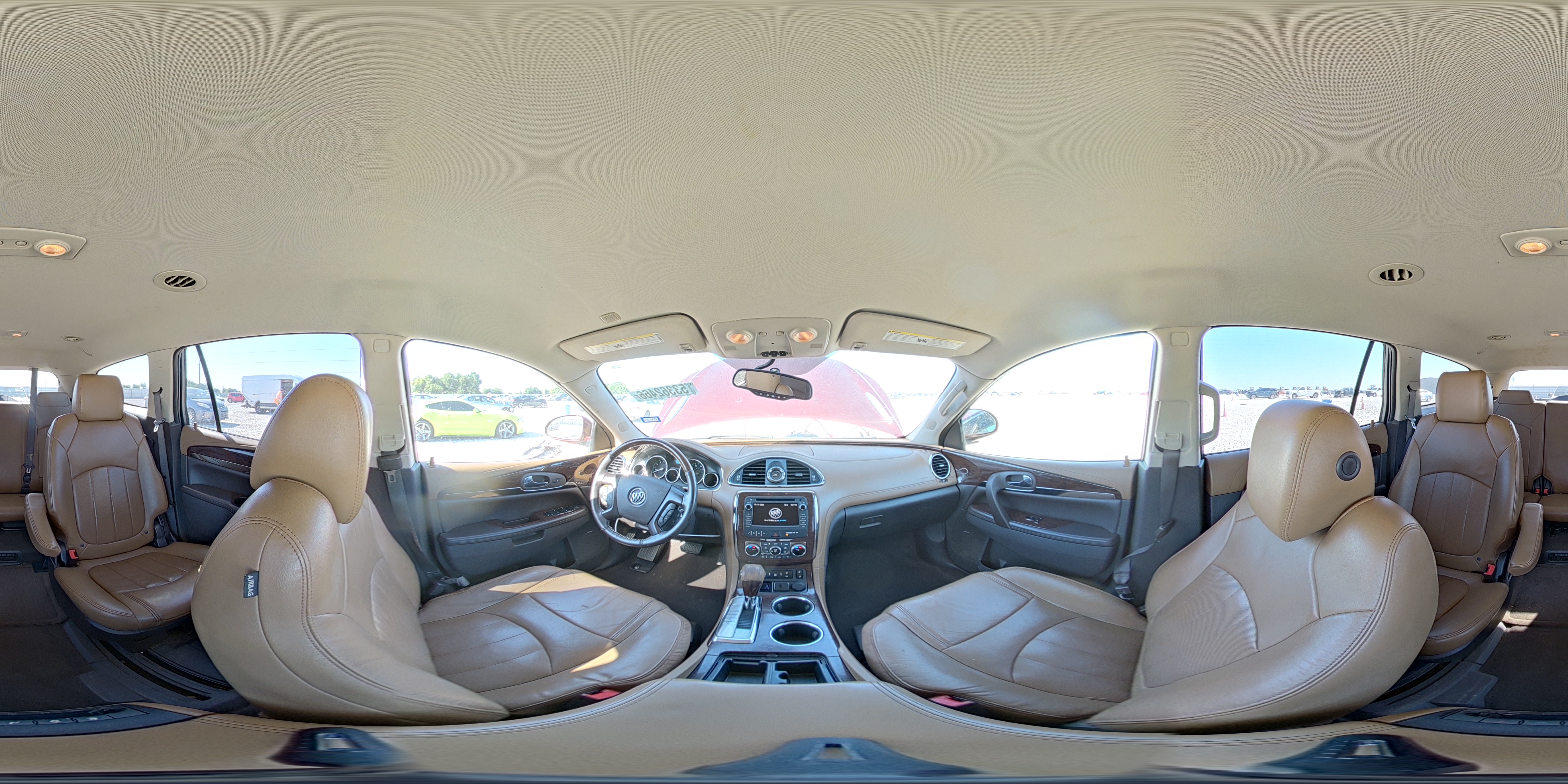 2017 Buick Enclave Burgundy vin: 5GAKRBKD4HJ109465