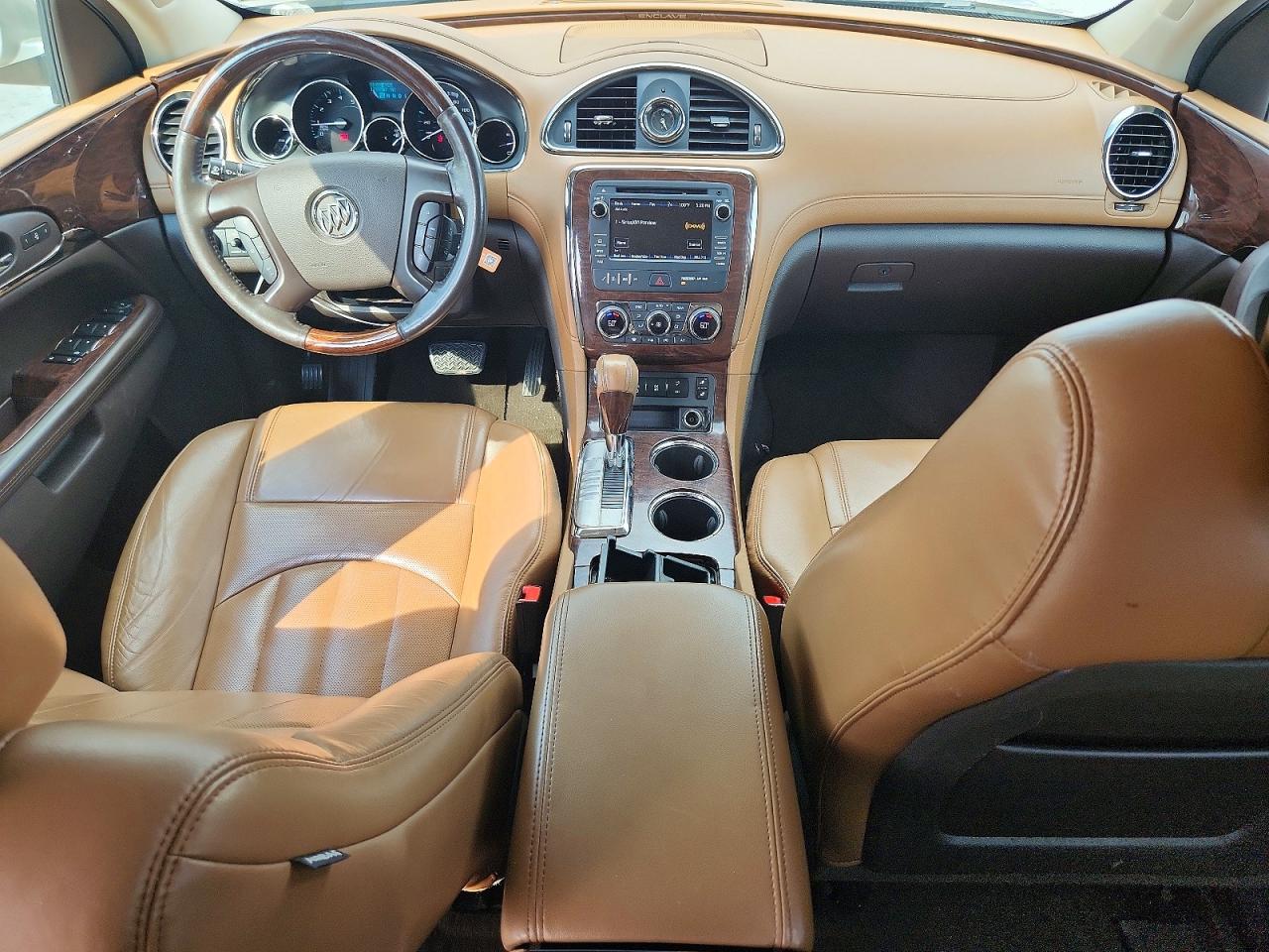 2014 Buick Enclave Бежевый vin: 5GAKRBKD5EJ117327
