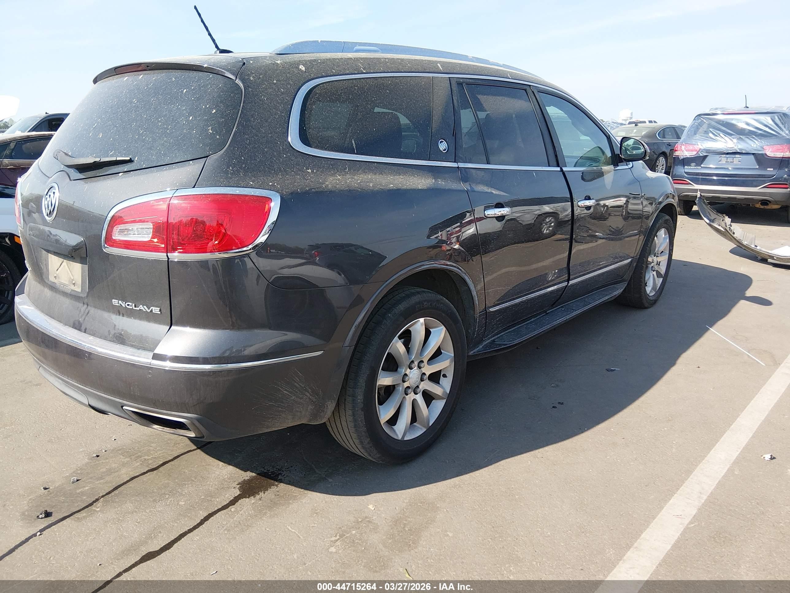 2014 Buick Enclave Leather Black vin: 5GAKRBKD5EJ151901