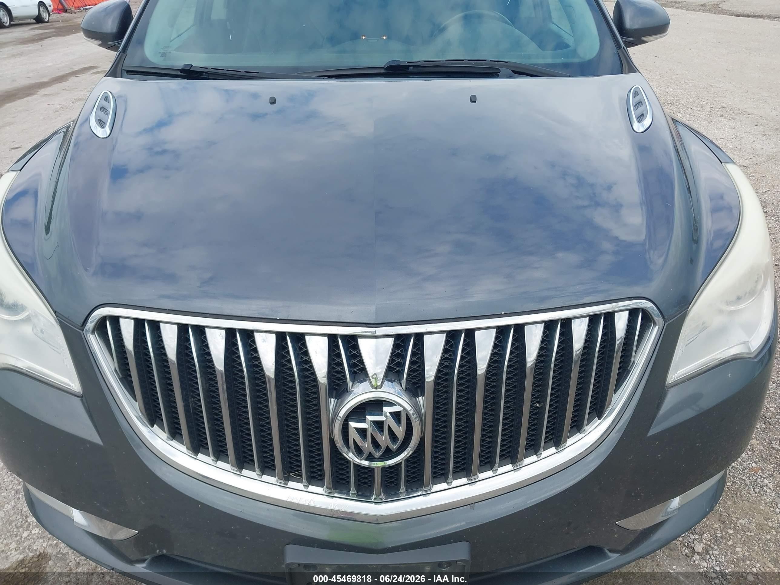 2014 Buick Enclave Leather Серый vin: 5GAKRBKD5EJ166561