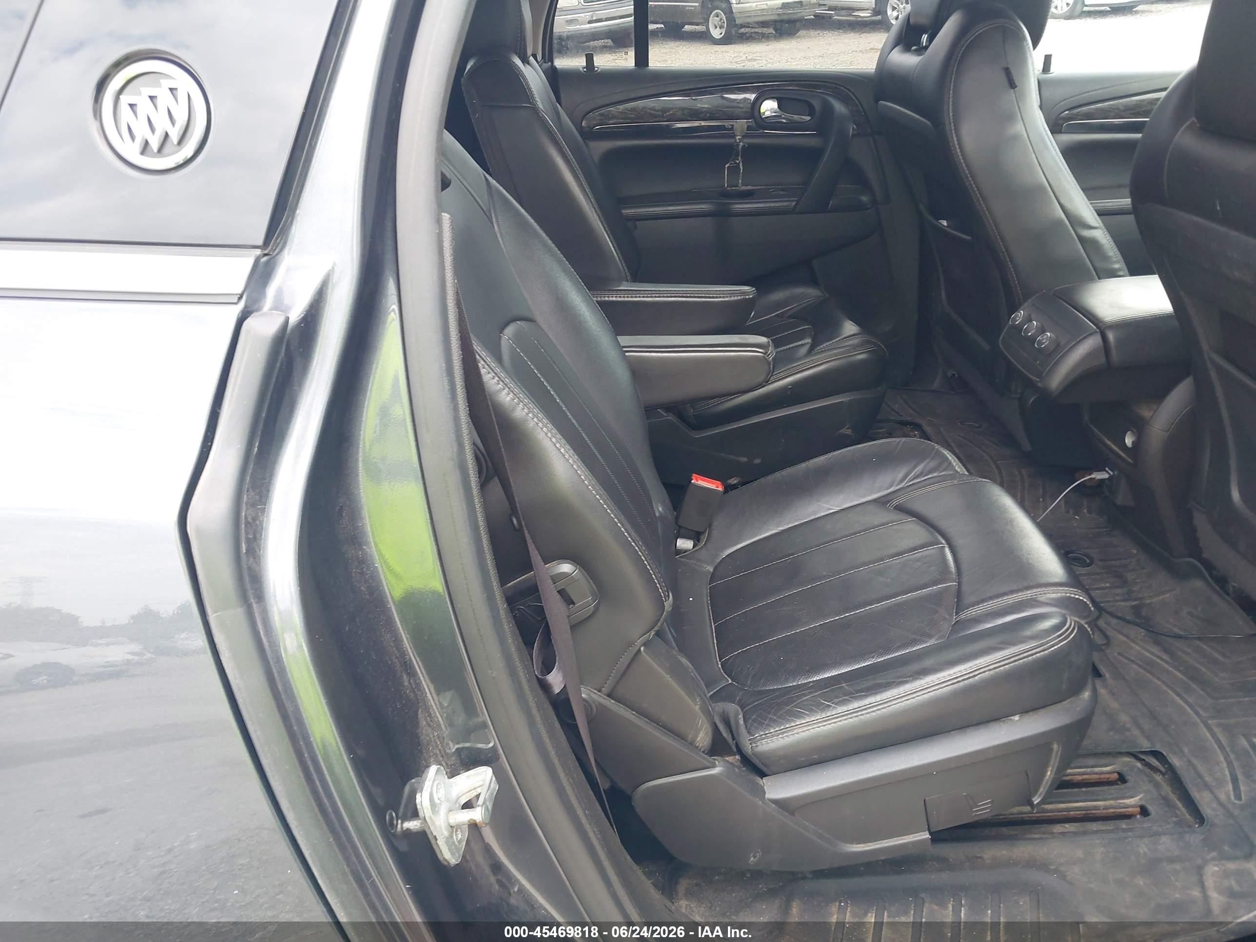 2014 Buick Enclave Leather Серый vin: 5GAKRBKD5EJ166561