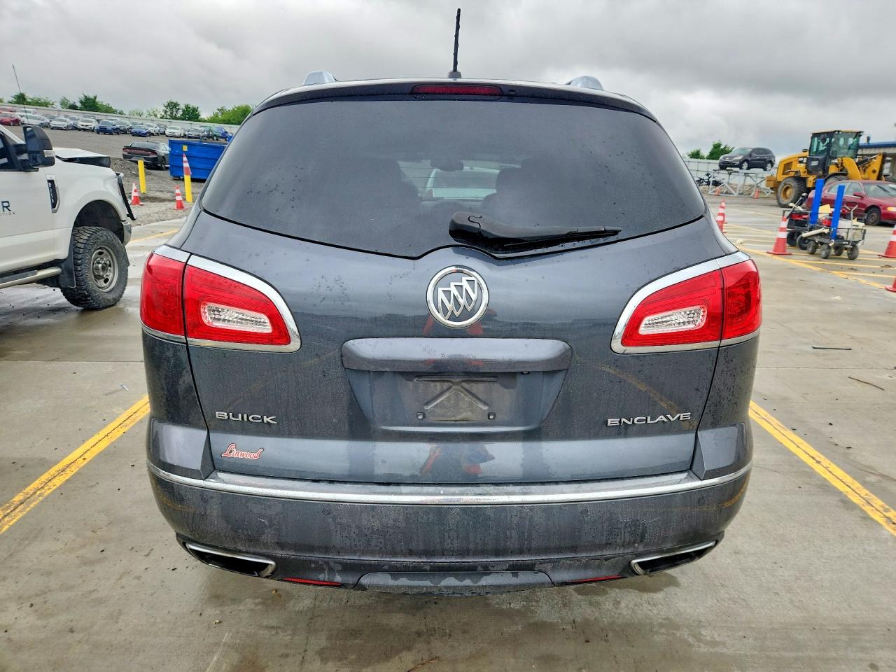 2014 Buick Enclave Charcoal vin: 5GAKRBKD5EJ260021