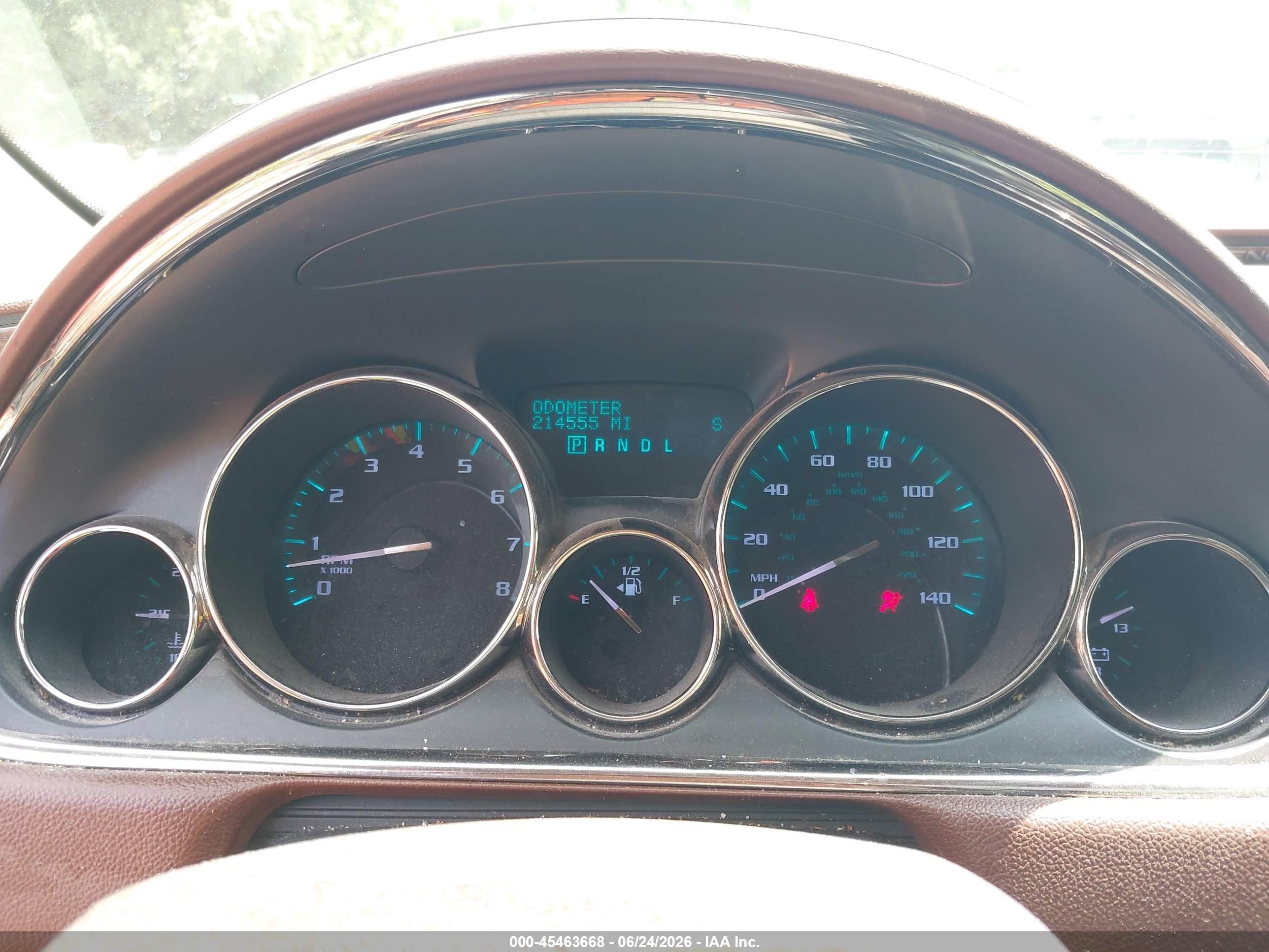 2014 Buick Enclave Leather Red vin: 5GAKRBKD5EJ316667