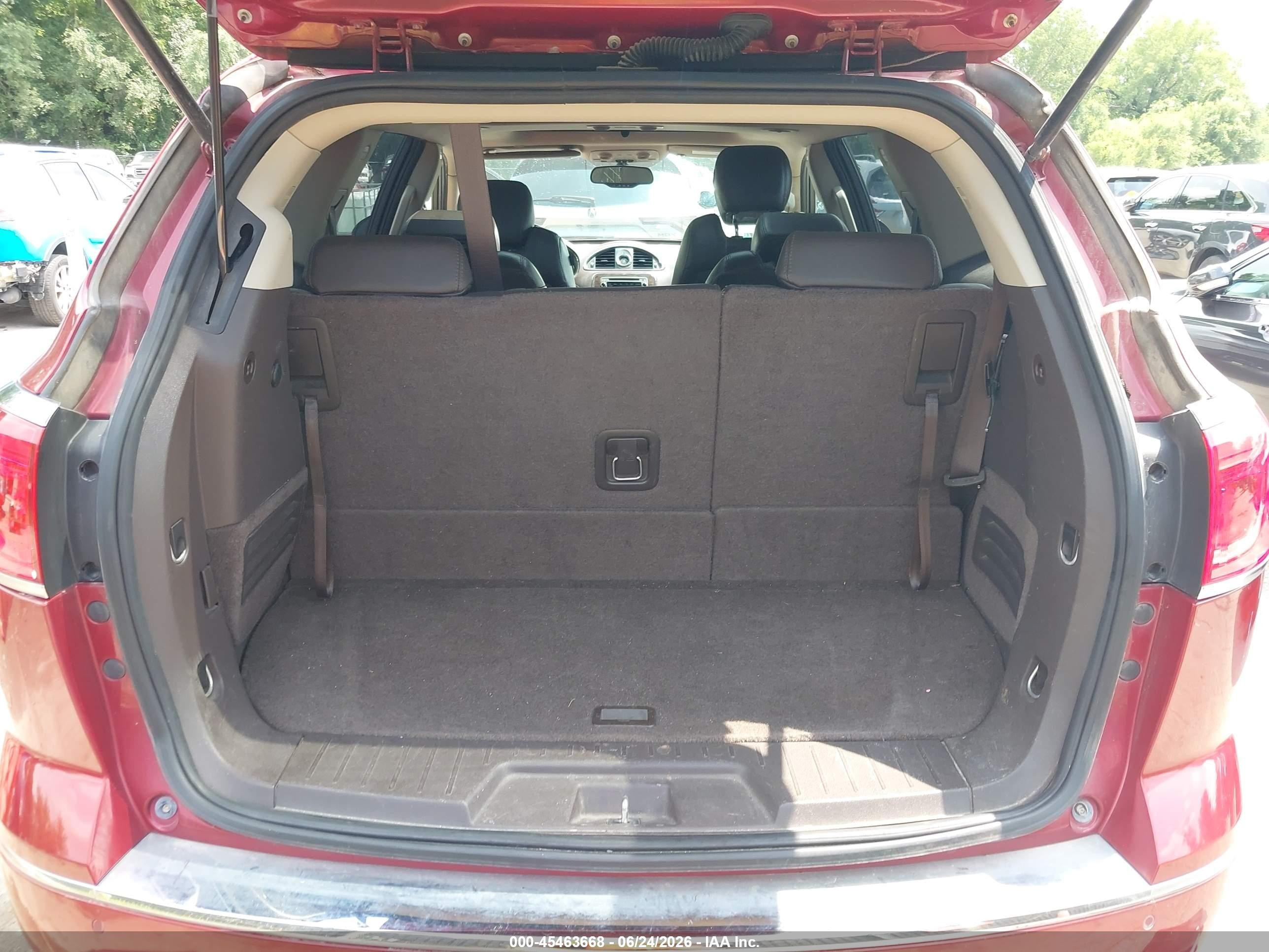 2014 Buick Enclave Leather Red vin: 5GAKRBKD5EJ316667