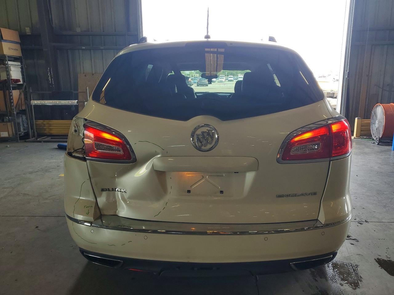 2014 Buick Enclave Белый vin: 5GAKRBKD5EJ331525