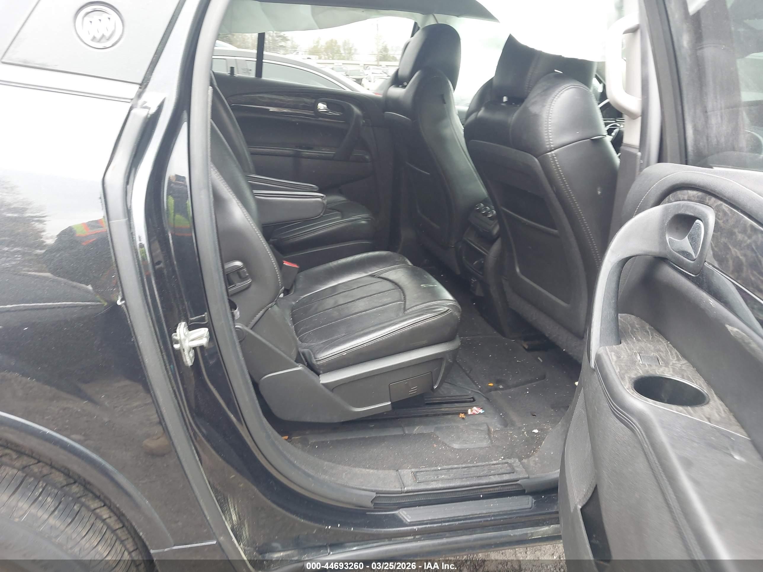 2014 Buick Enclave Leather Black vin: 5GAKRBKD5EJ331606
