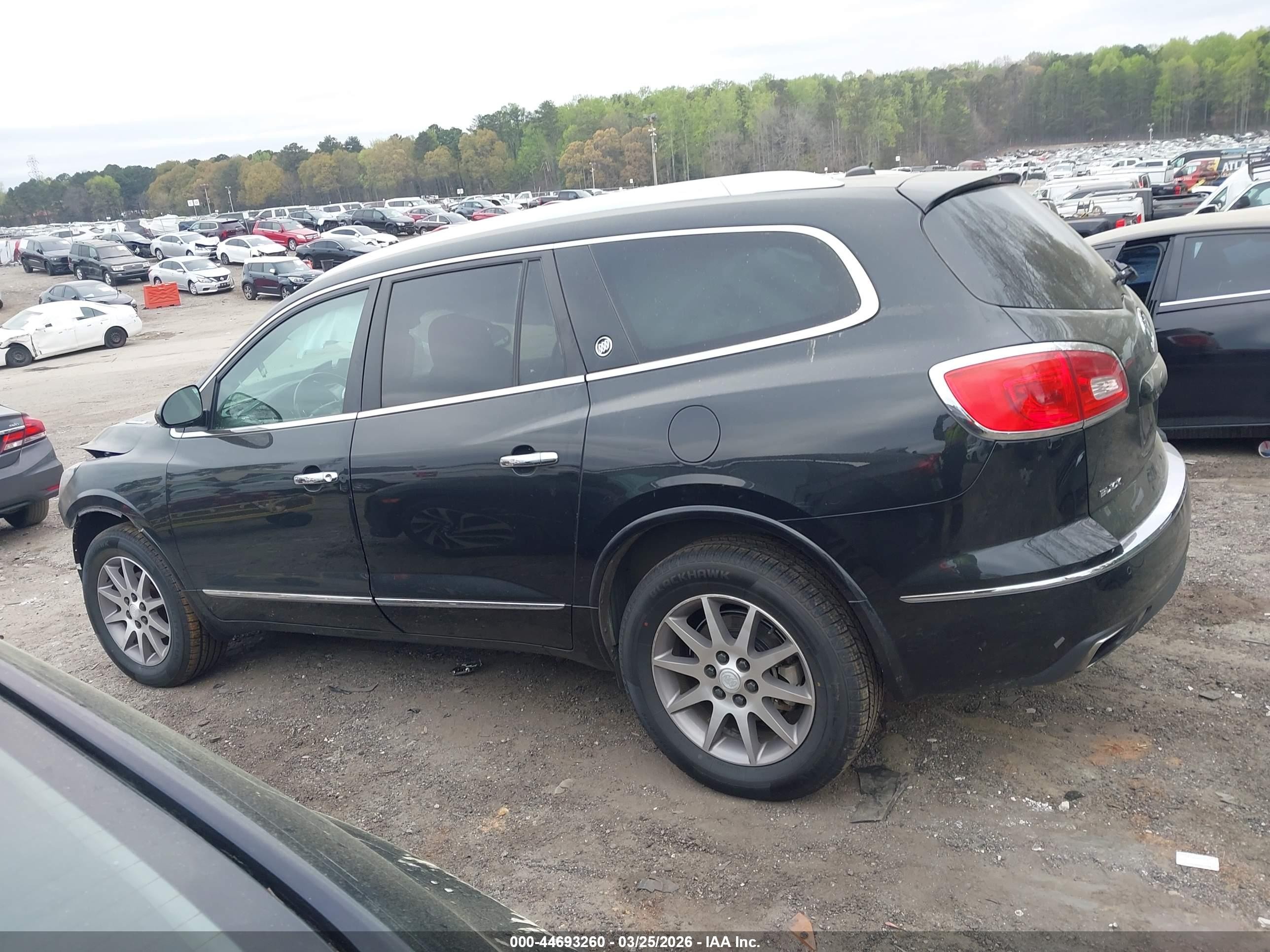 2014 Buick Enclave Leather Black vin: 5GAKRBKD5EJ331606