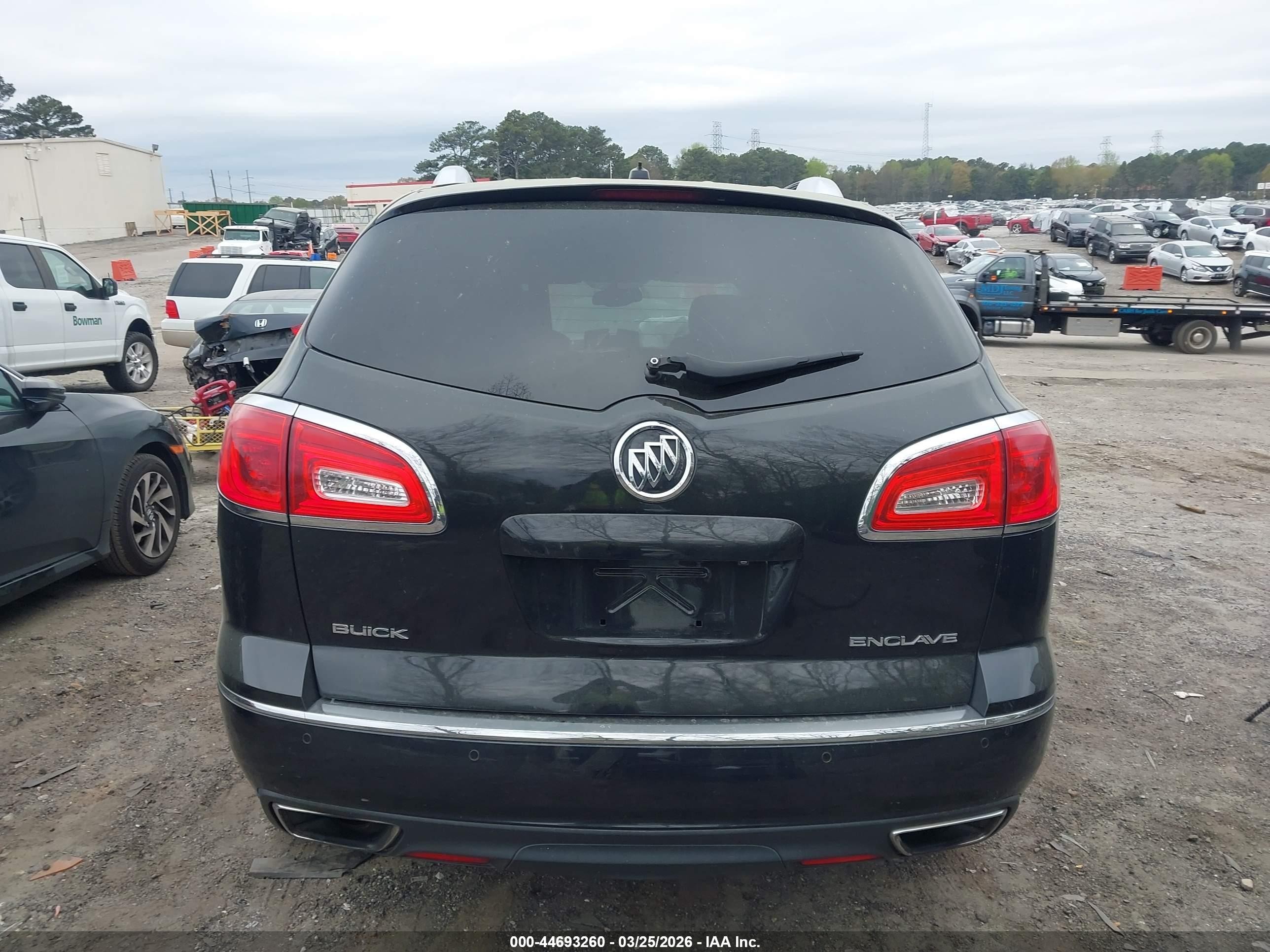 2014 Buick Enclave Leather Black vin: 5GAKRBKD5EJ331606