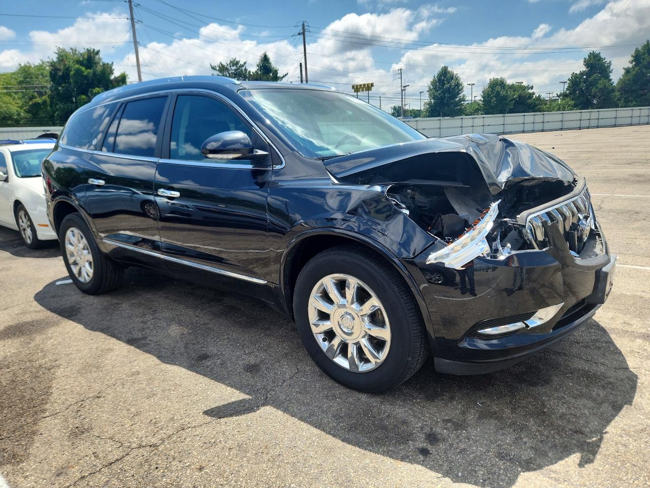 2015 Buick Enclave Black vin: 5GAKRBKD5FJ186990