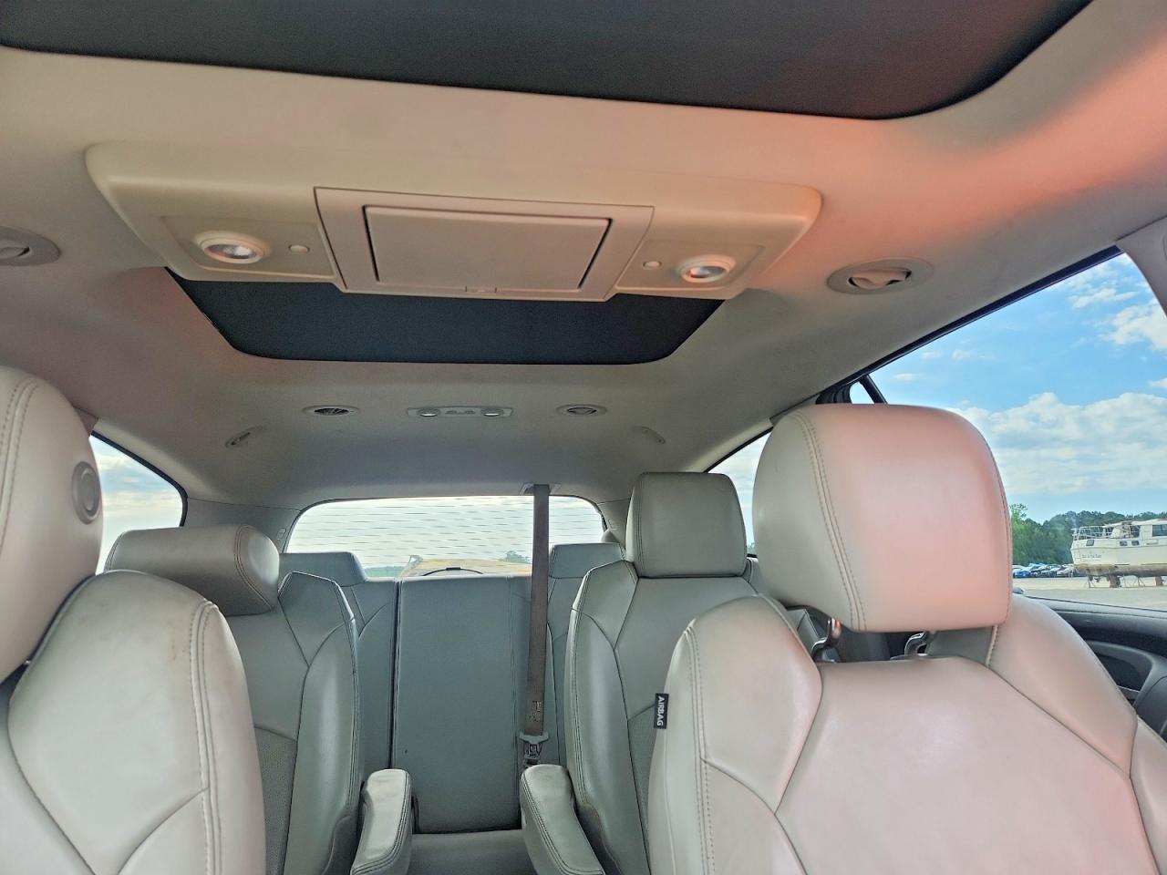 2015 Buick Enclave White vin: 5GAKRBKD5FJ202282