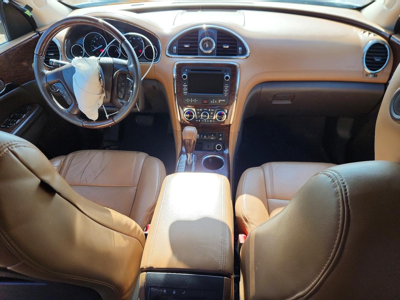 2015 Buick Enclave Cream vin: 5GAKRBKD5FJ267763