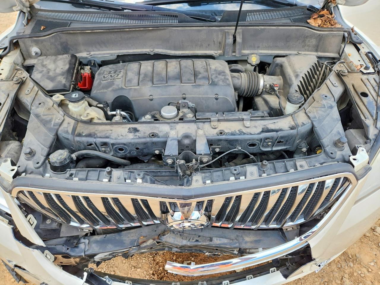 2015 Buick Enclave Cream vin: 5GAKRBKD5FJ267763