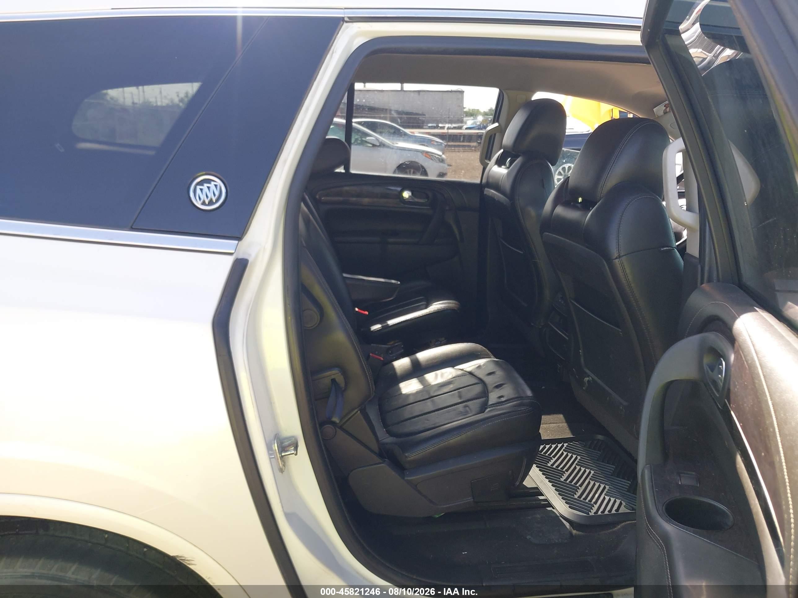 2015 Buick Enclave Leather White vin: 5GAKRBKD5FJ274597
