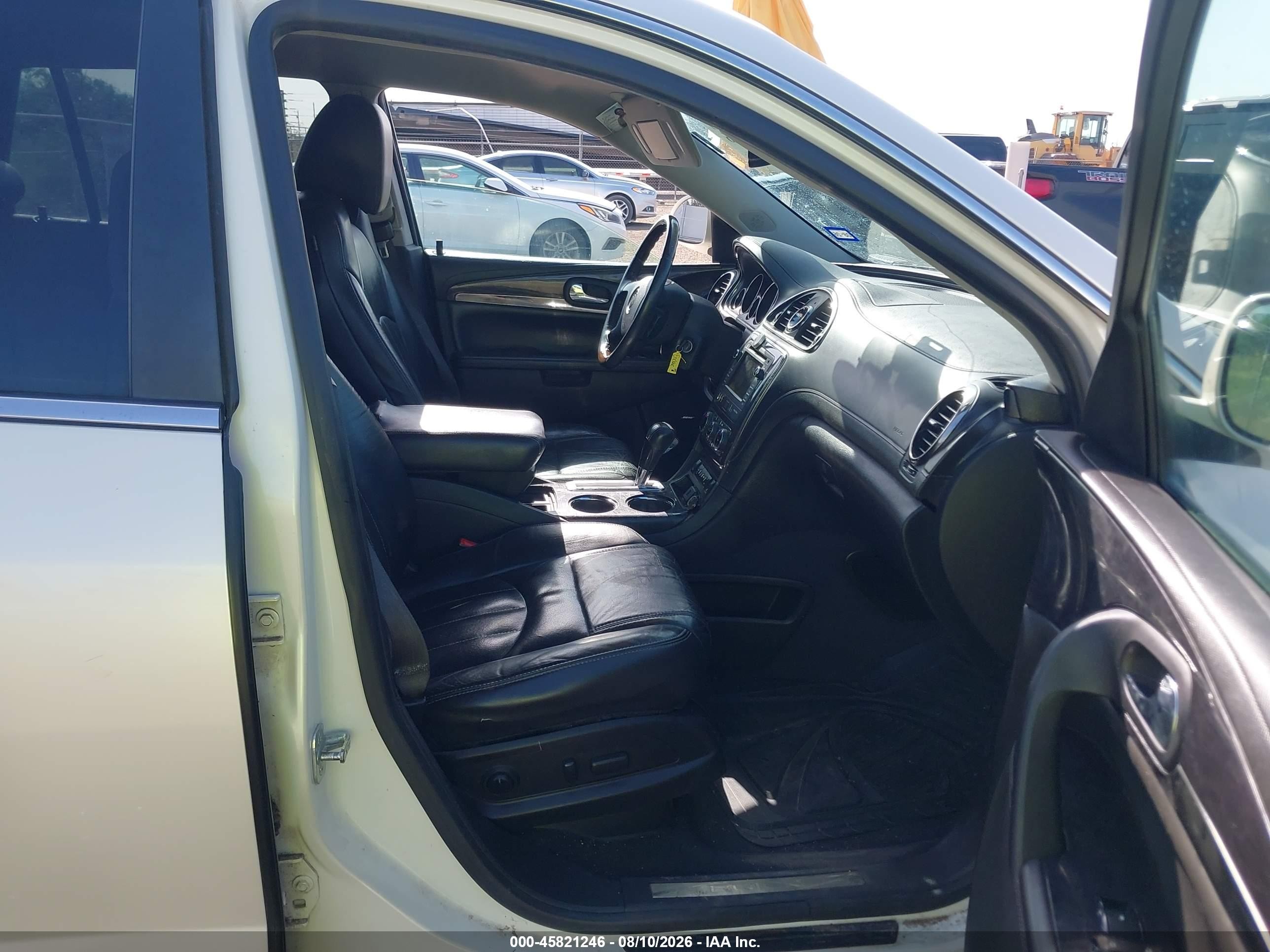 2015 Buick Enclave Leather White vin: 5GAKRBKD5FJ274597
