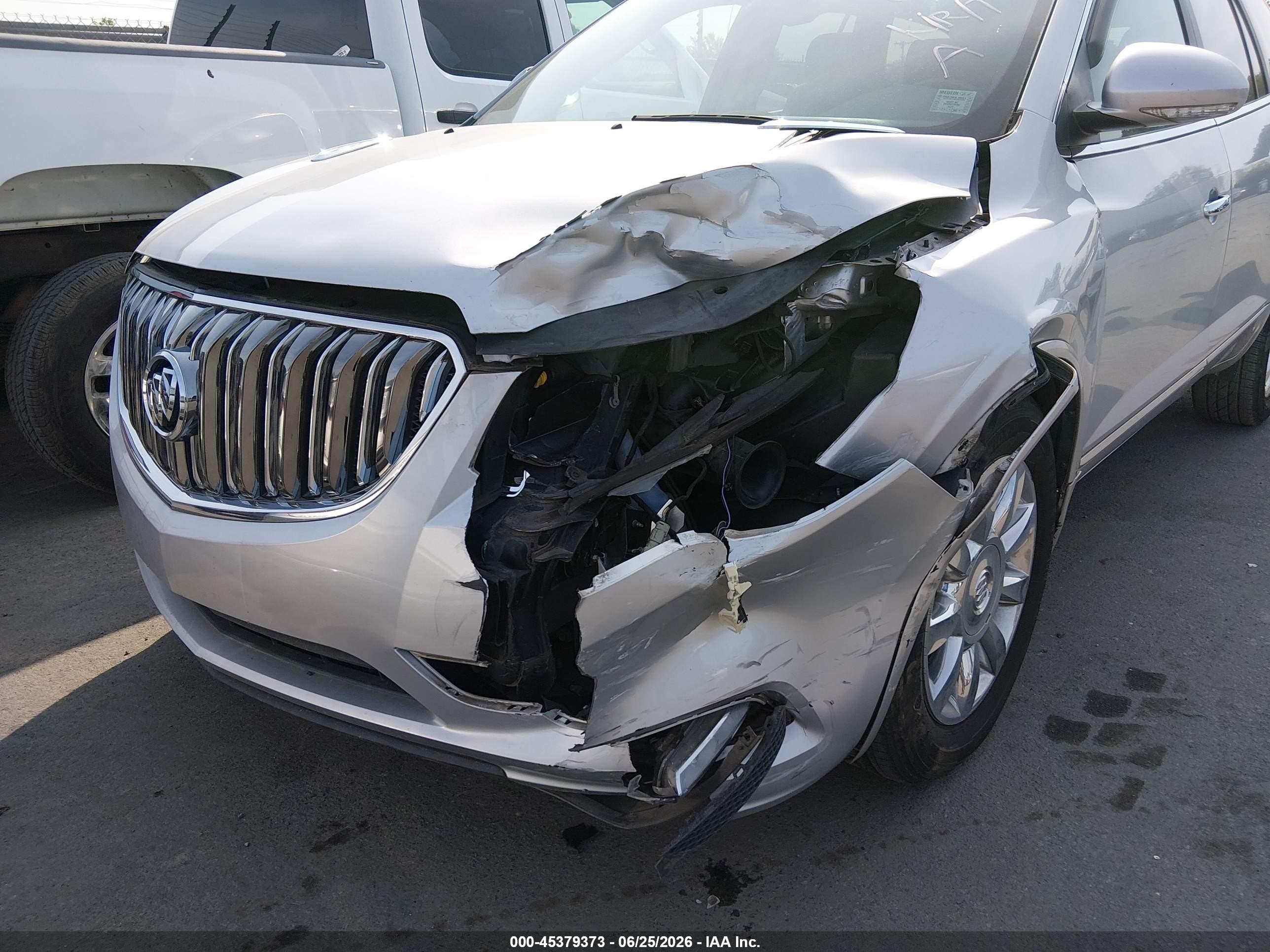 2015 Buick Enclave Leather Silver vin: 5GAKRBKD5FJ349329