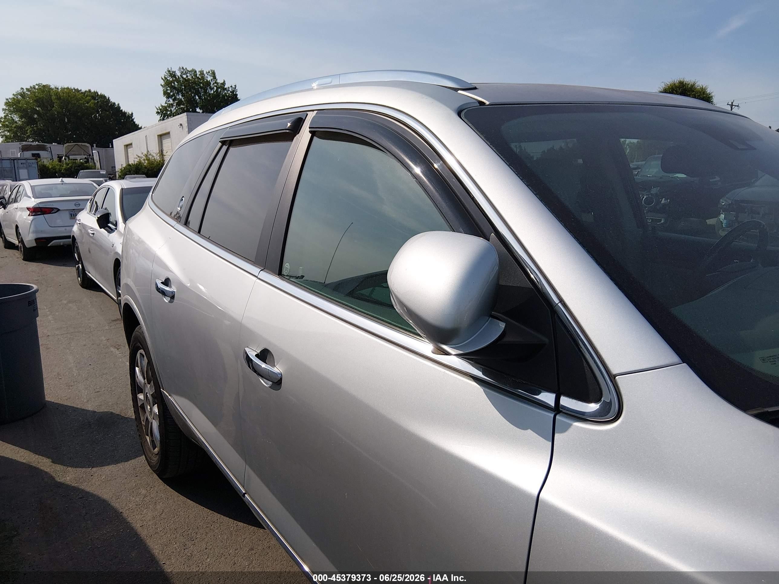2015 Buick Enclave Leather Silver vin: 5GAKRBKD5FJ349329