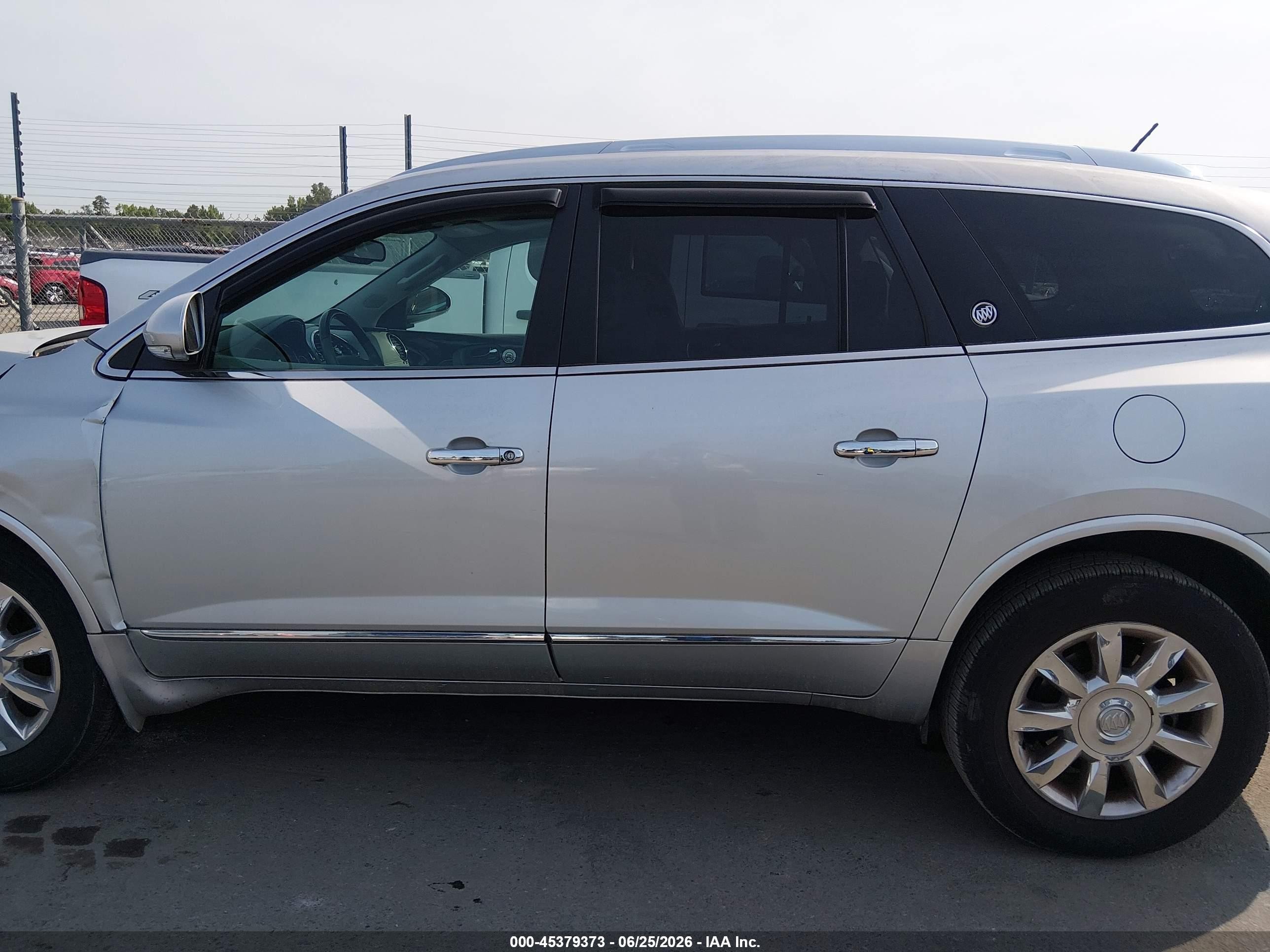 2015 Buick Enclave Leather Silver vin: 5GAKRBKD5FJ349329