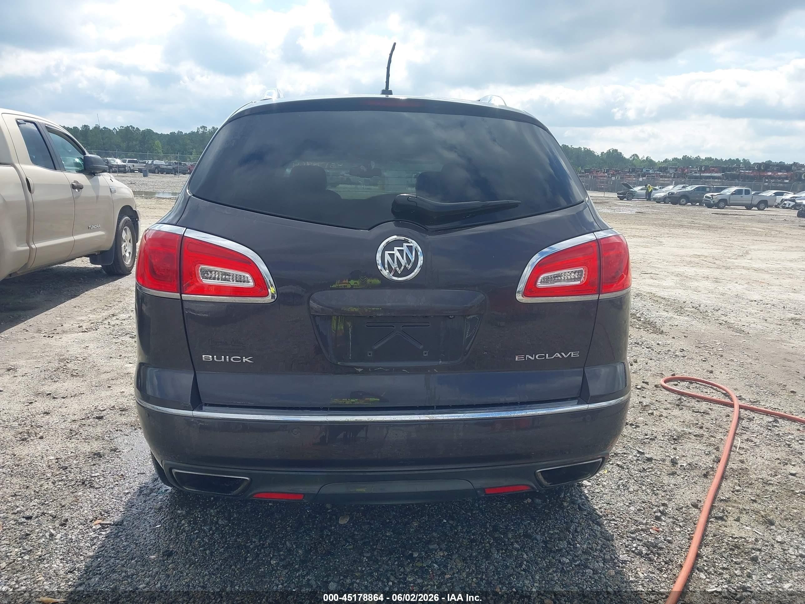 2015 Buick Enclave Leather Black vin: 5GAKRBKD5FJ387871