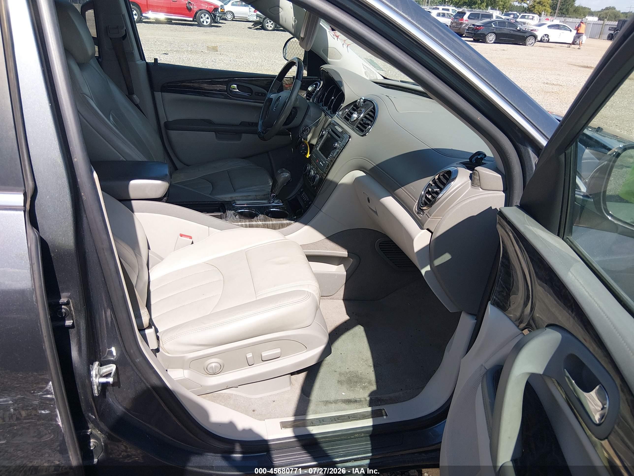 2014 Buick Enclave Leather Black vin: 5GAKRBKD6EJ116946