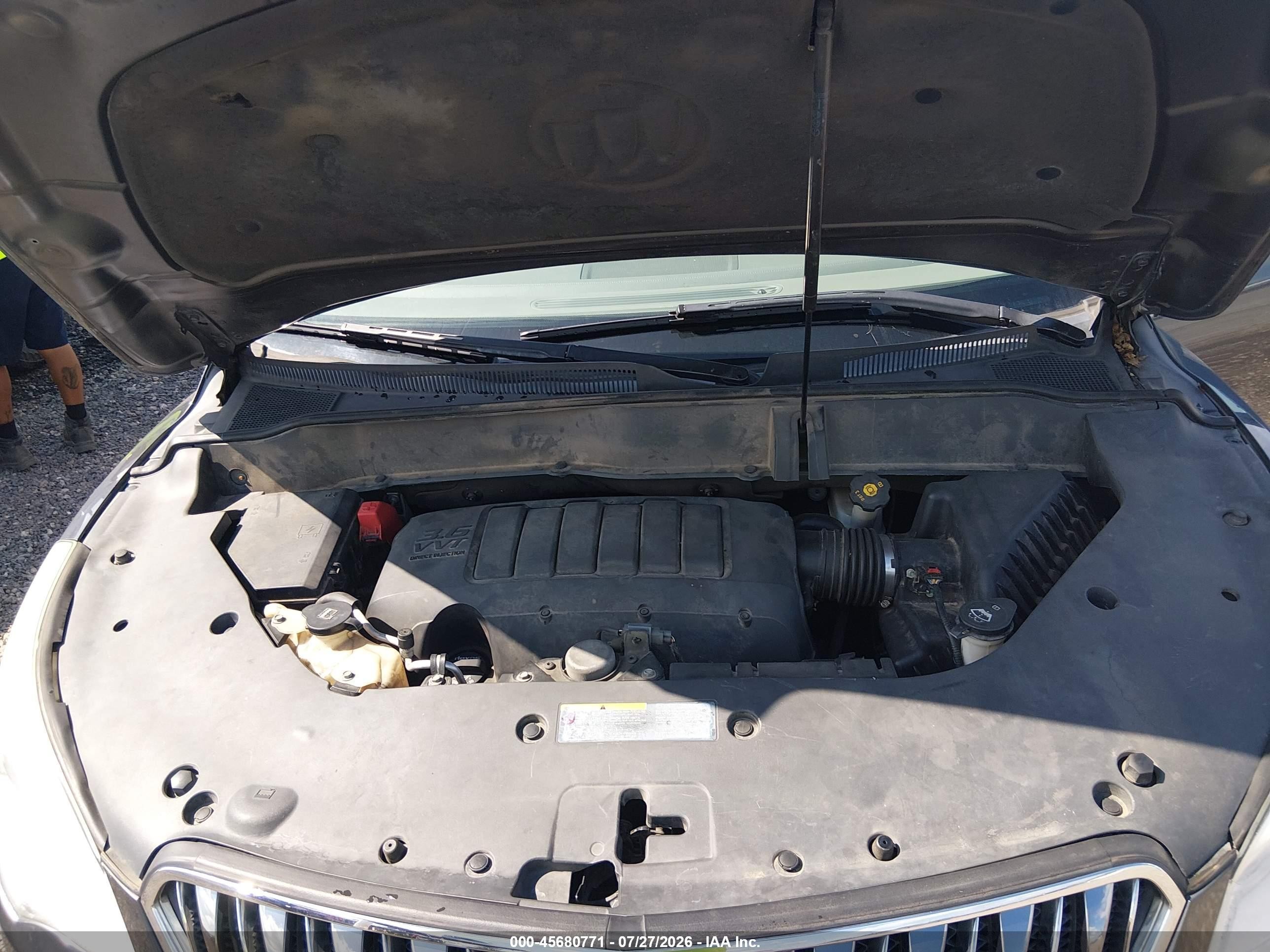 2014 Buick Enclave Leather Black vin: 5GAKRBKD6EJ116946