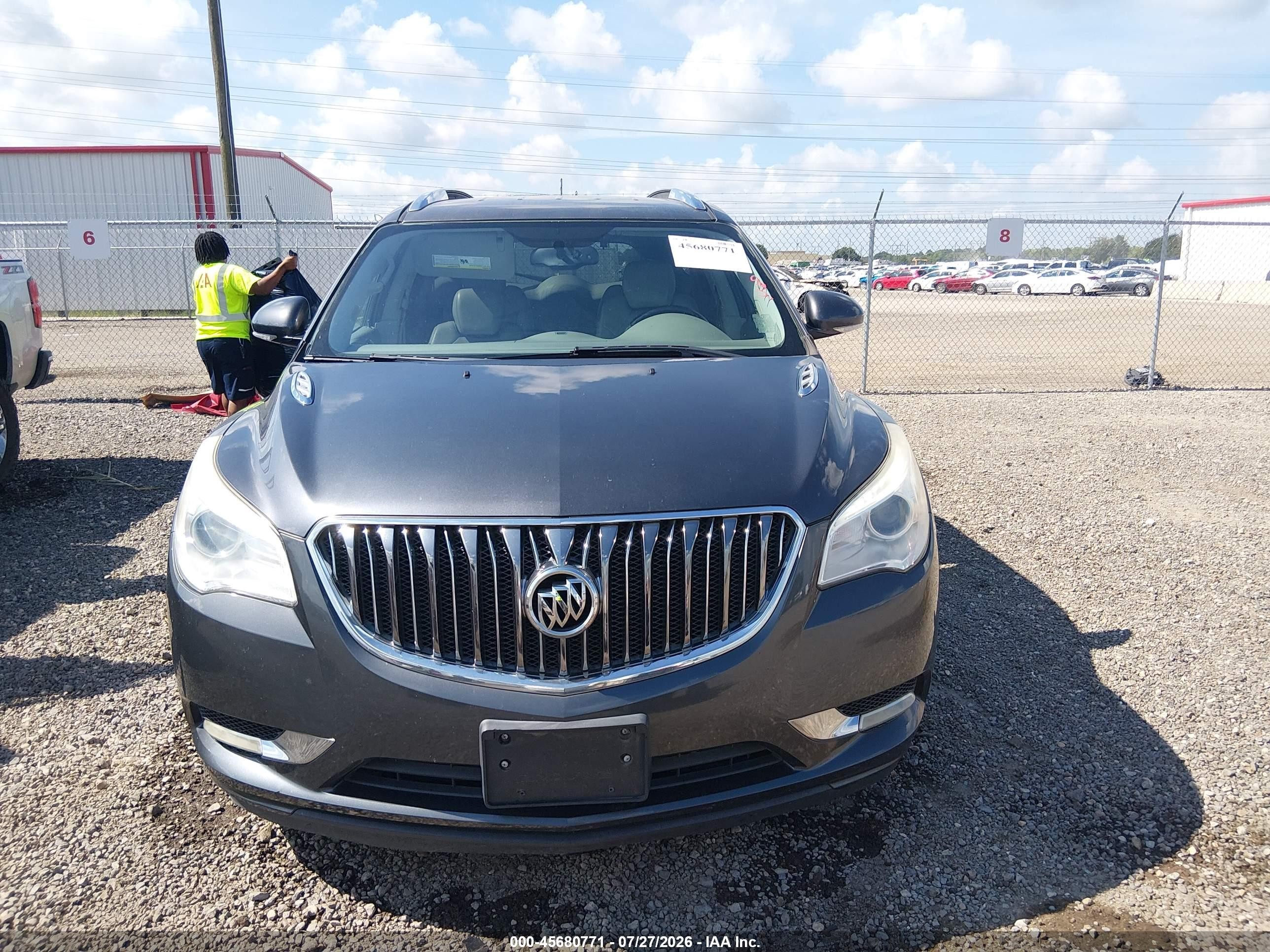 2014 Buick Enclave Leather Black vin: 5GAKRBKD6EJ116946