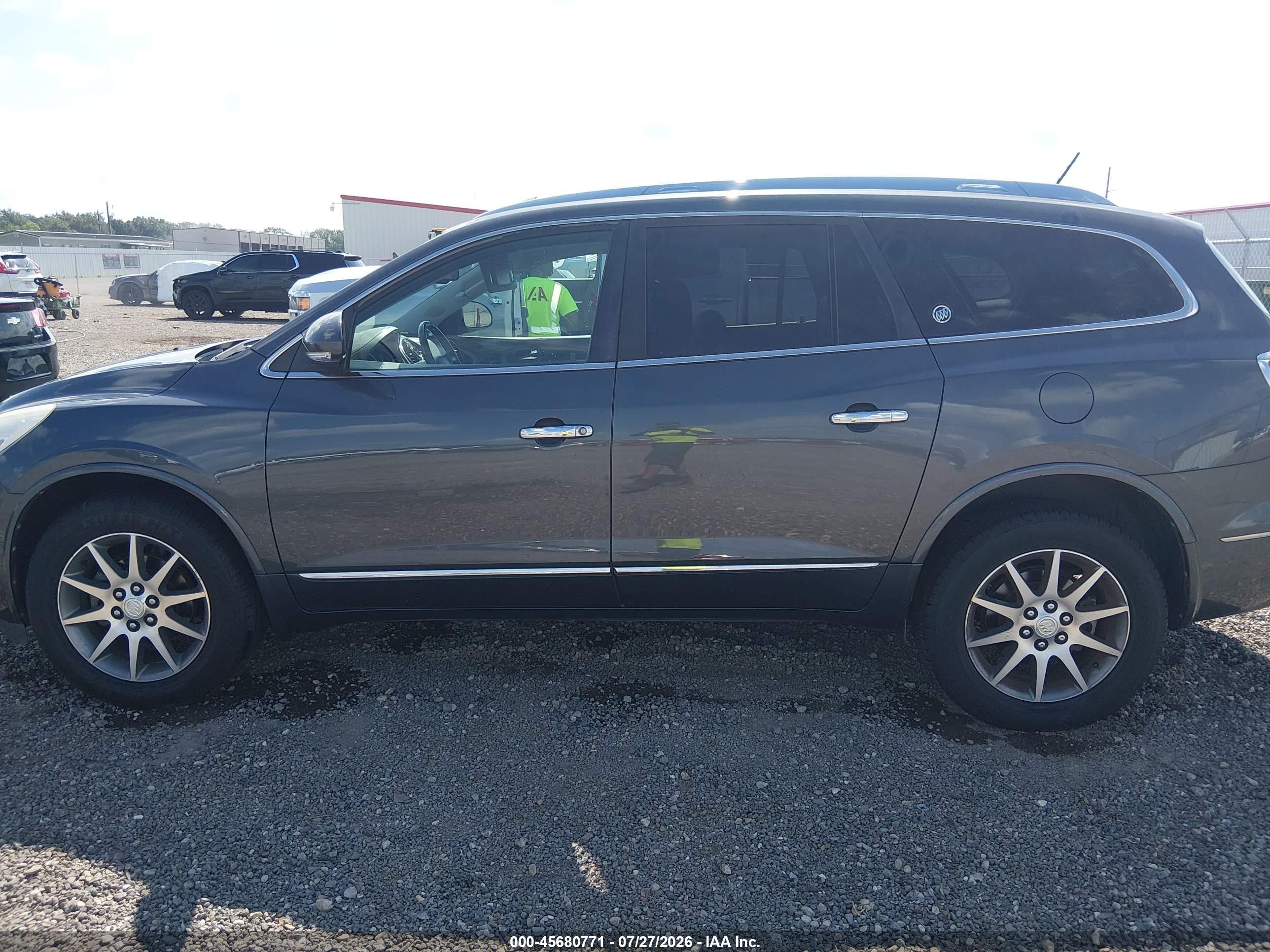2014 Buick Enclave Leather Black vin: 5GAKRBKD6EJ116946