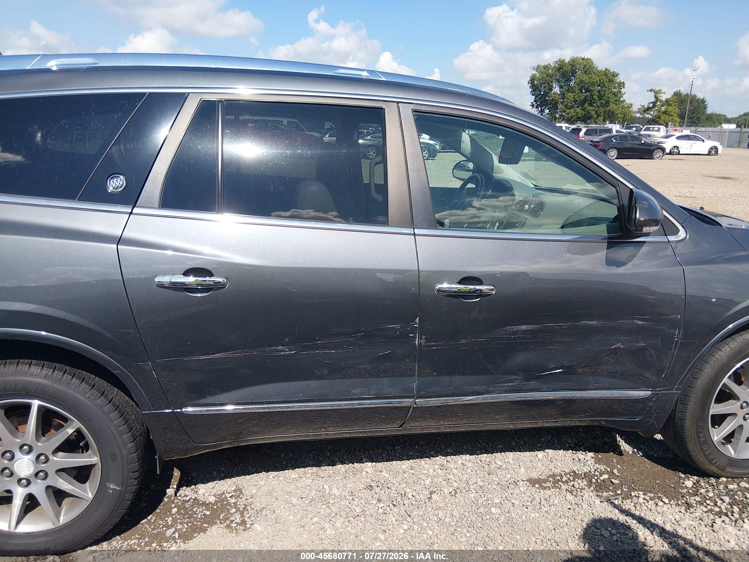 2014 Buick Enclave Leather Black vin: 5GAKRBKD6EJ116946