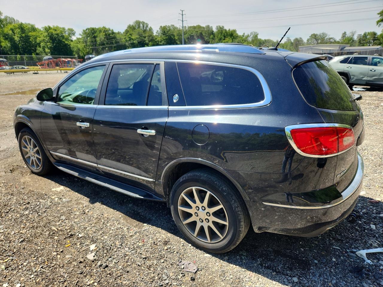 2014 Buick Enclave Black vin: 5GAKRBKD6EJ127302
