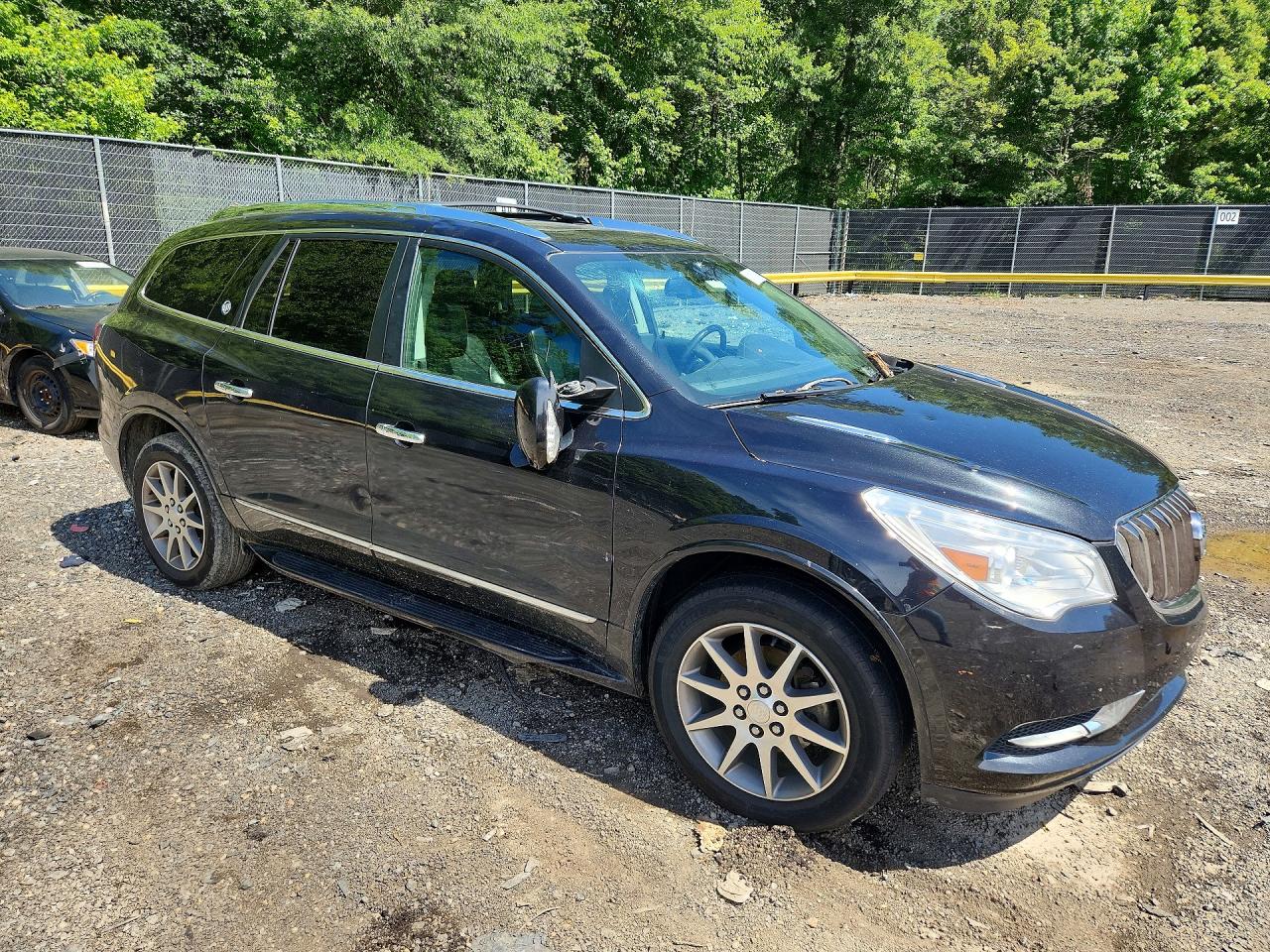 2014 Buick Enclave Black vin: 5GAKRBKD6EJ127302
