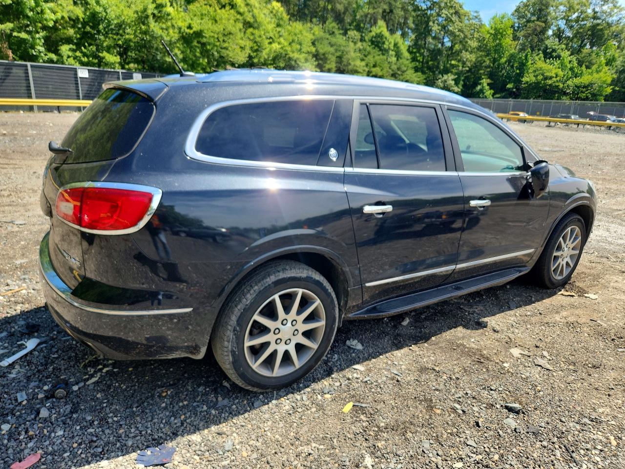 2014 Buick Enclave Black vin: 5GAKRBKD6EJ127302