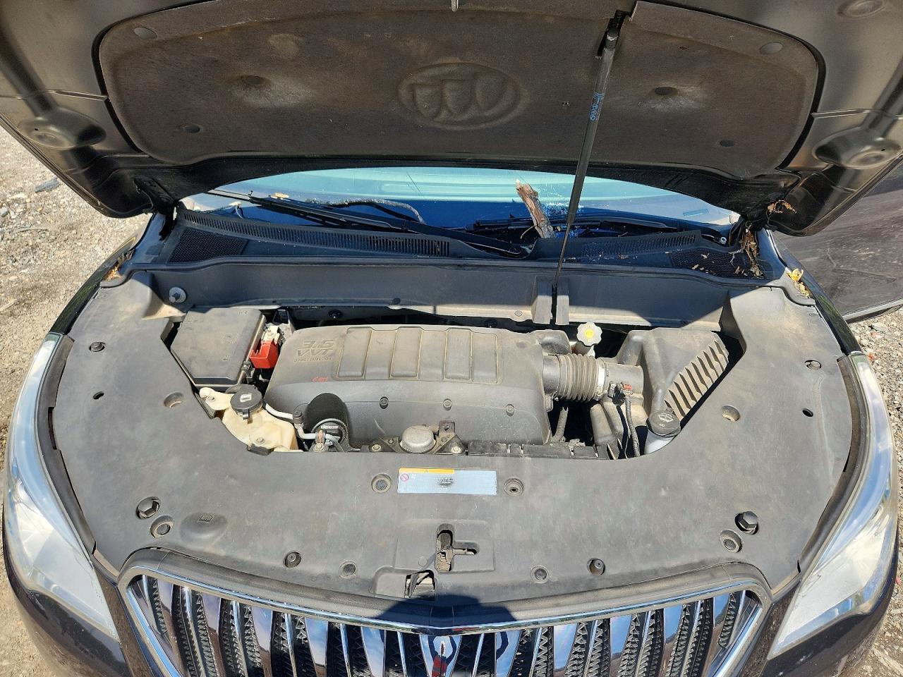 2014 Buick Enclave Black vin: 5GAKRBKD6EJ127302