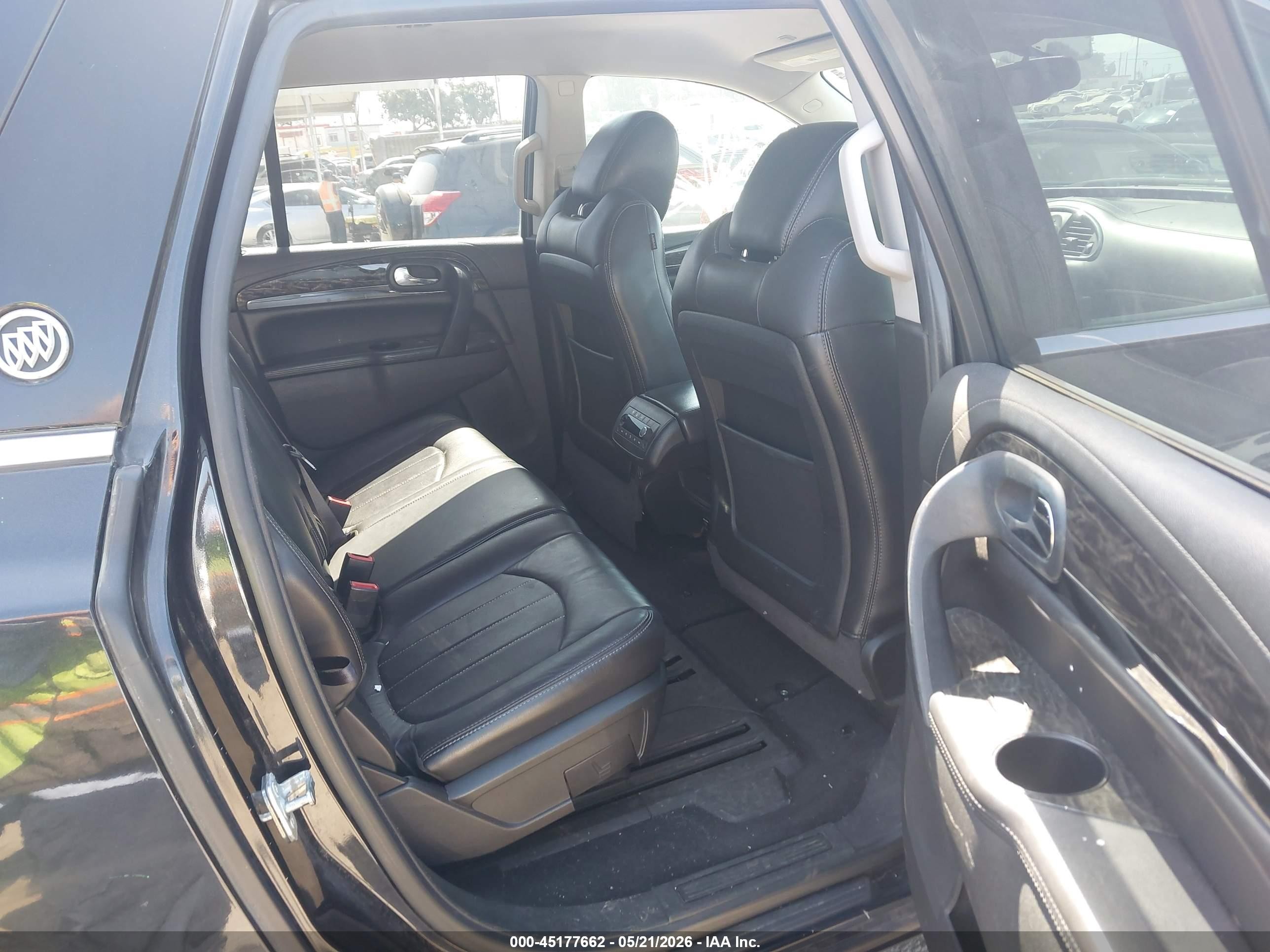 2014 Buick Enclave Leather Black vin: 5GAKRBKD6EJ228937