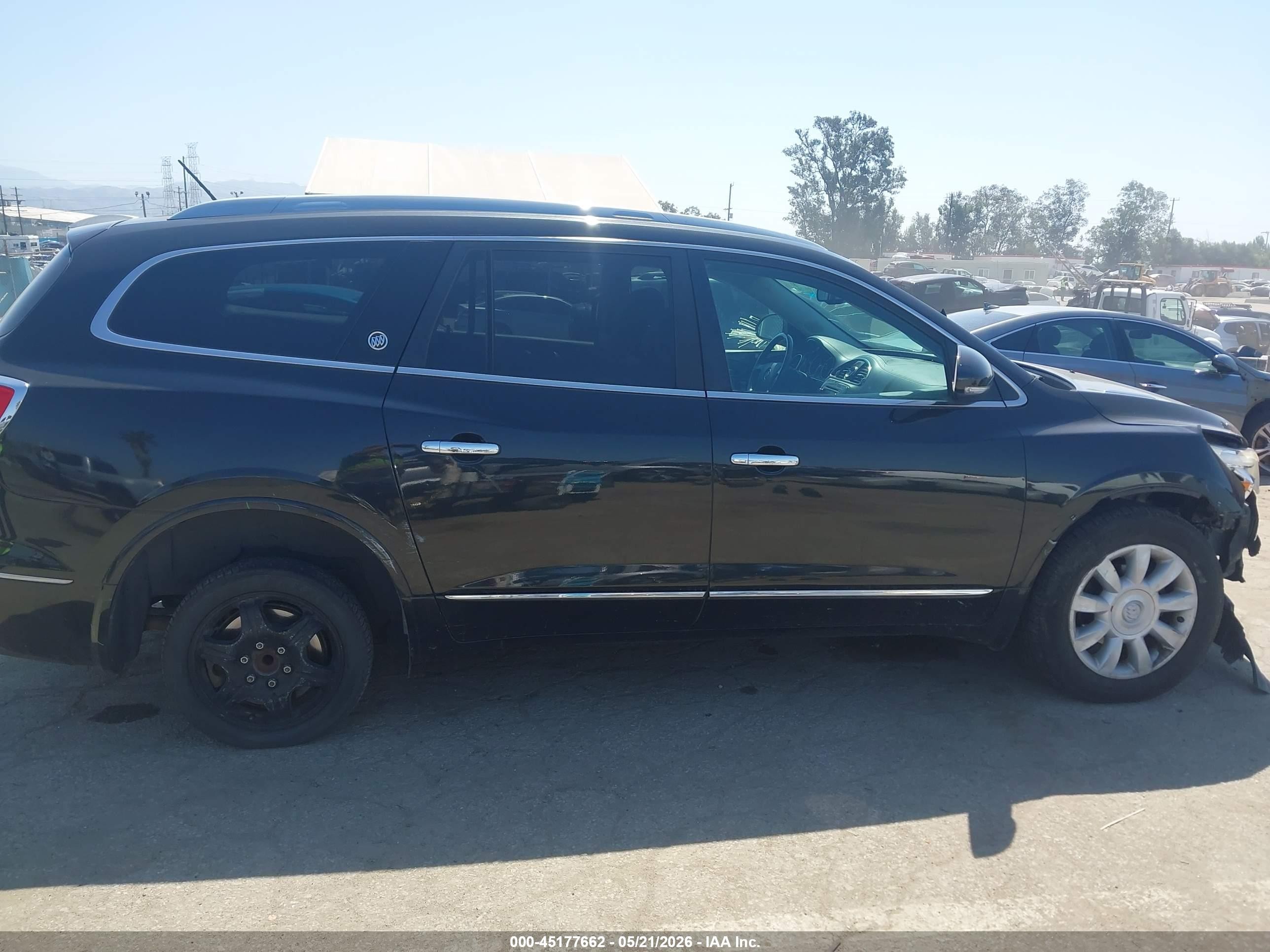 2014 Buick Enclave Leather Black vin: 5GAKRBKD6EJ228937