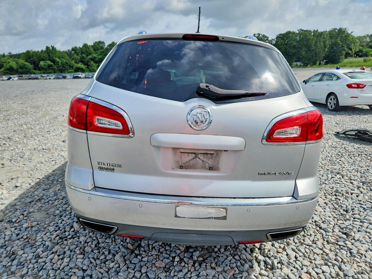 2014 Buick Enclave Silver vin: 5GAKRBKD6EJ245298