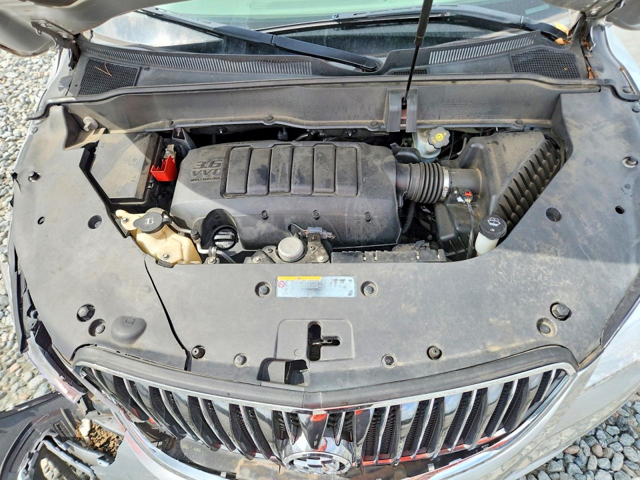 2014 Buick Enclave Silver vin: 5GAKRBKD6EJ245298