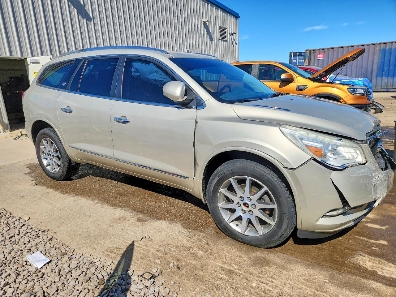 2014 Buick Enclave Gold vin: 5GAKRBKD6EJ251229