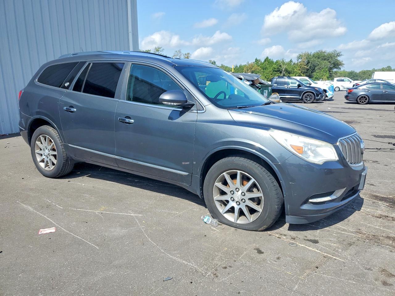 2014 Buick Enclave Silver vin: 5GAKRBKD6EJ262649