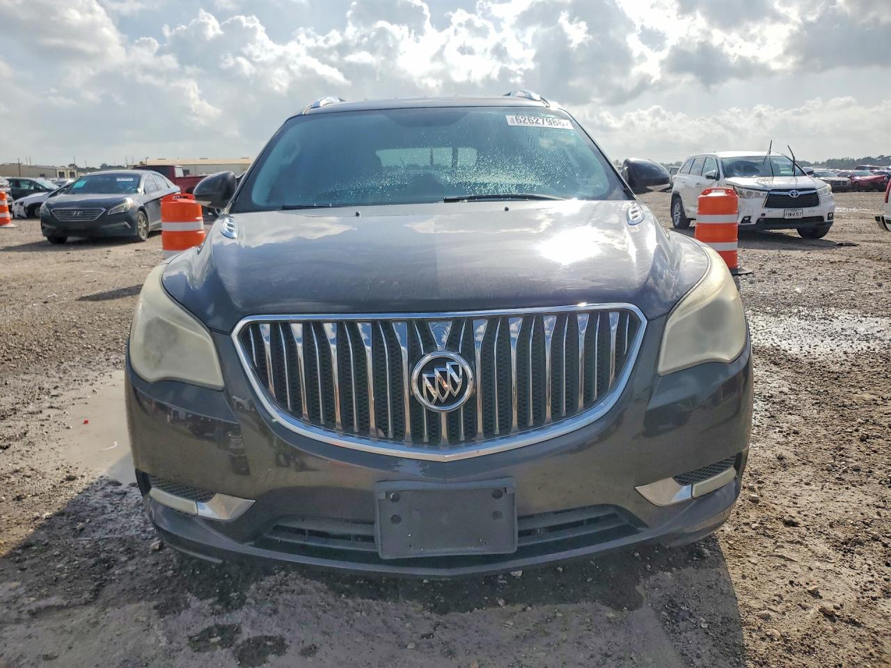 2014 Buick Enclave Серый vin: 5GAKRBKD6EJ352626