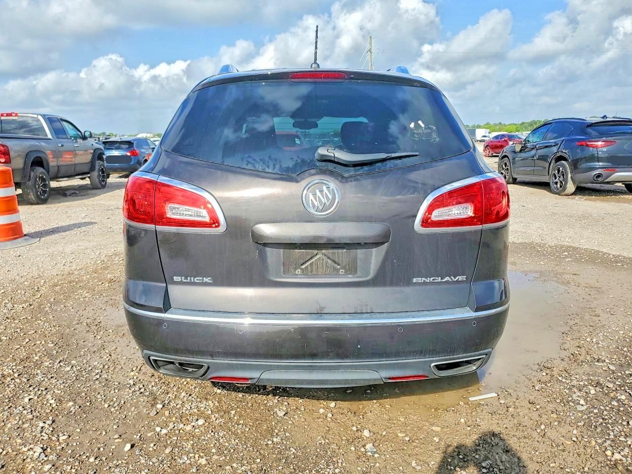 2014 Buick Enclave Серый vin: 5GAKRBKD6EJ352626